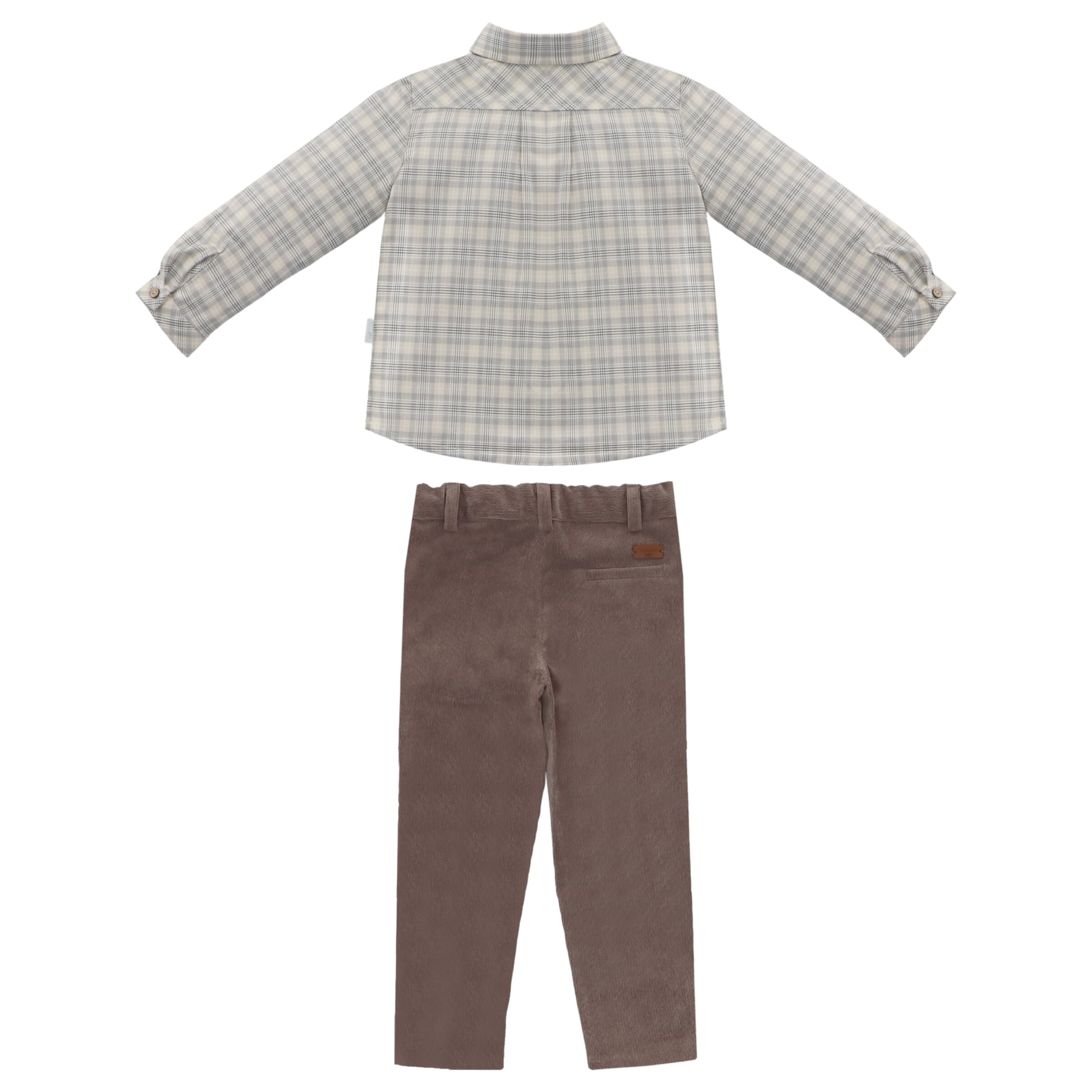 Conjunto Camisa y Pantalón Sabbia Niño