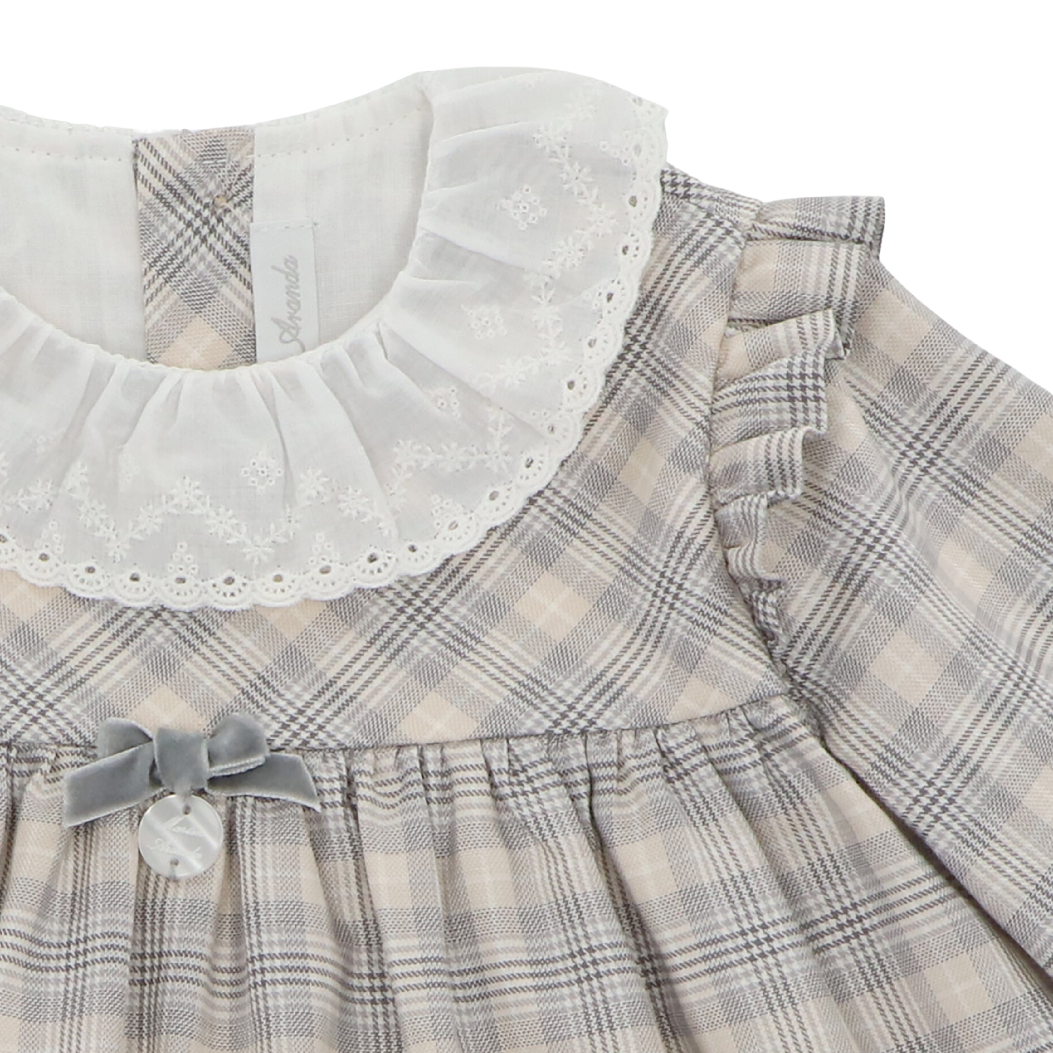 Vestido y Braga Sabbia Bebé