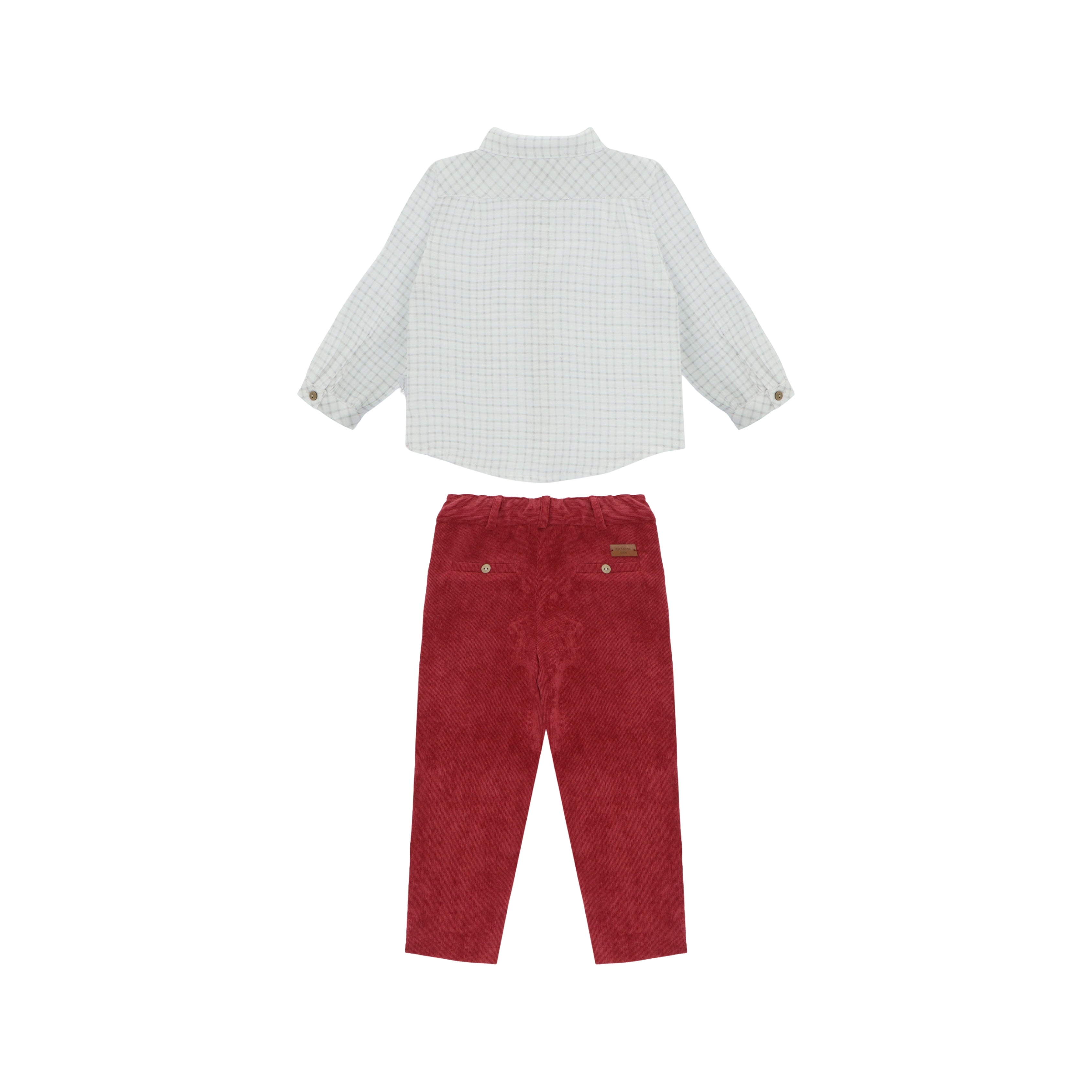 Conjunto Camisa y Pantalón Cambridge Niño