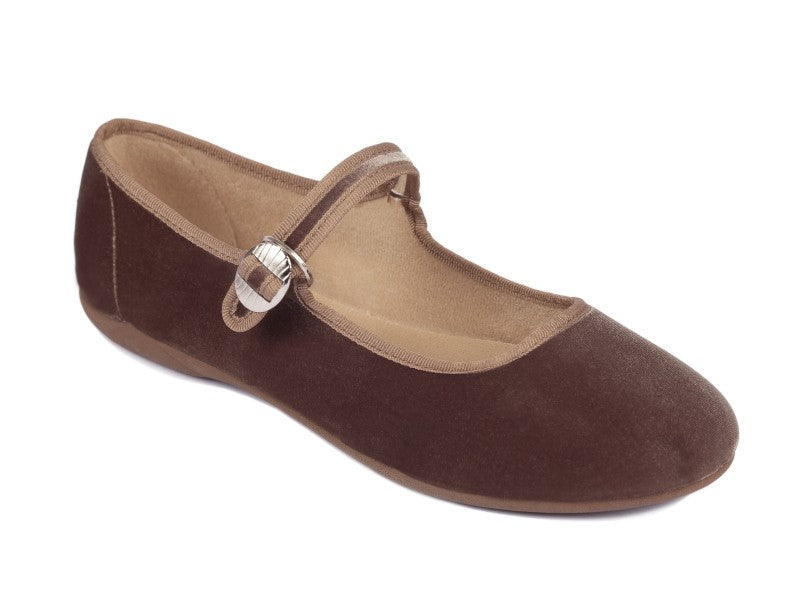 Mercedita de Terciopelo Taupe