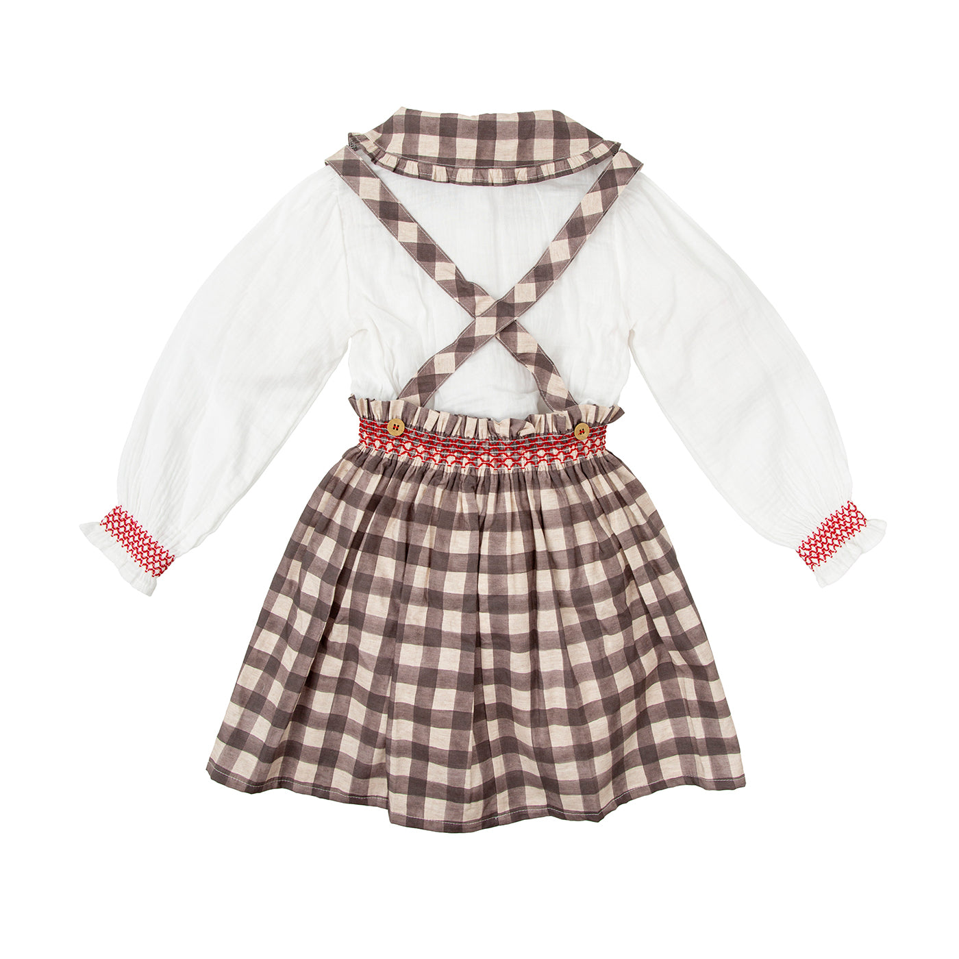 Peto y Blusa Alamo Niña
