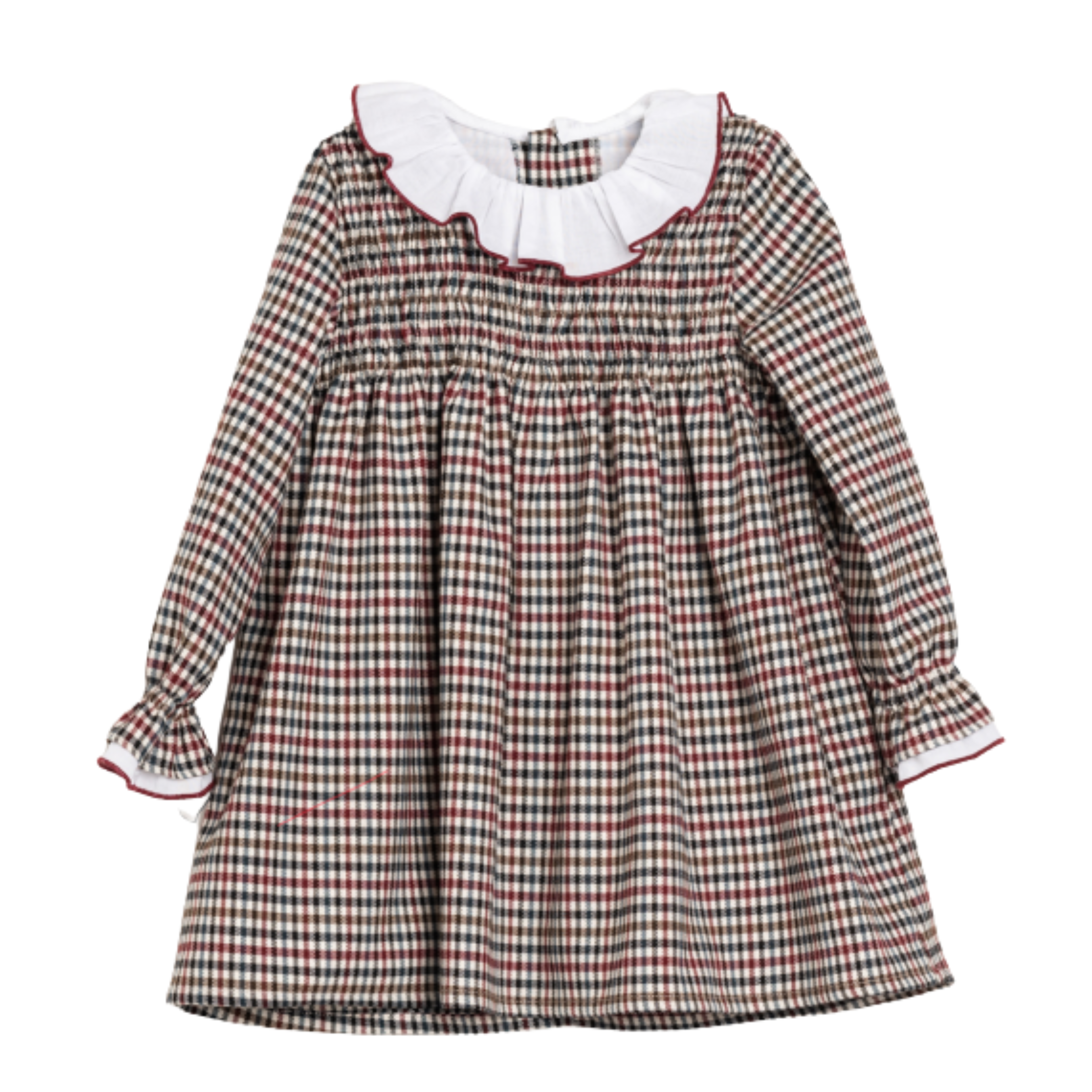 Vestido Todo Cuadros Niña