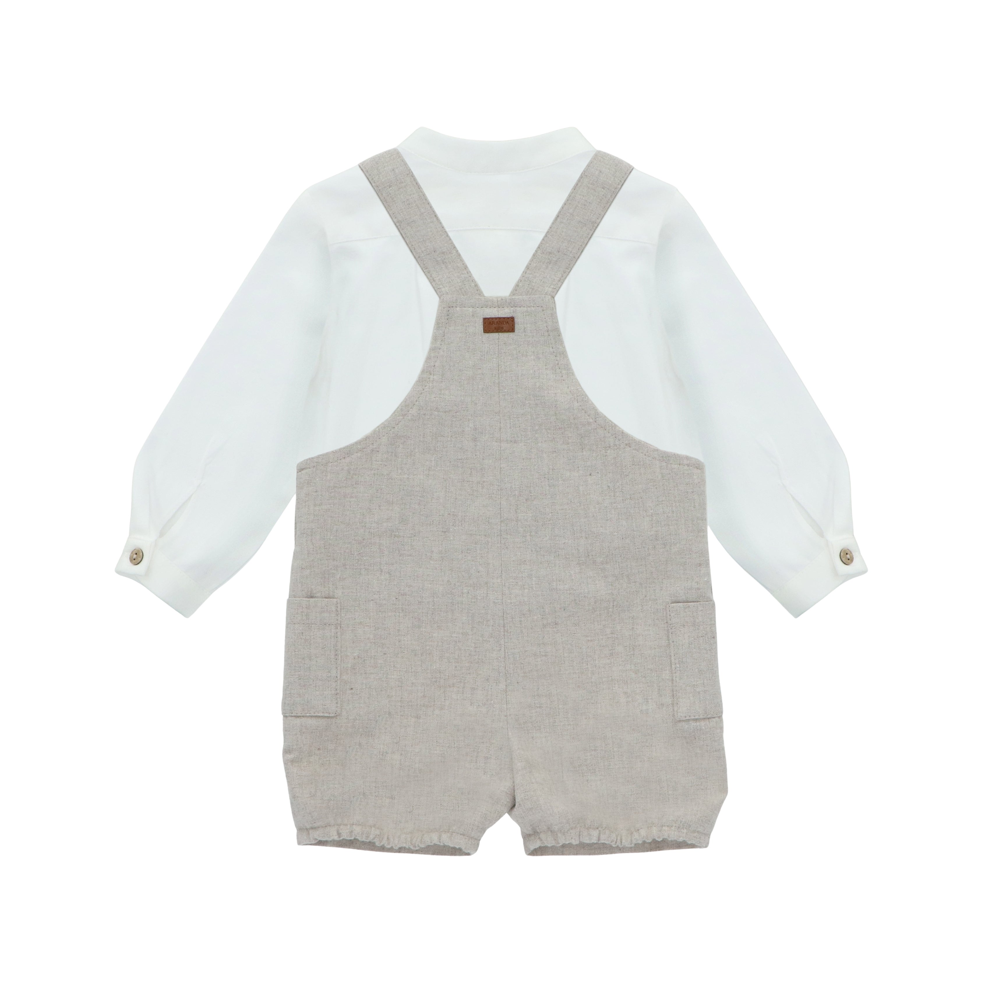 Conjunto Camisa y Peto Newport Bebé