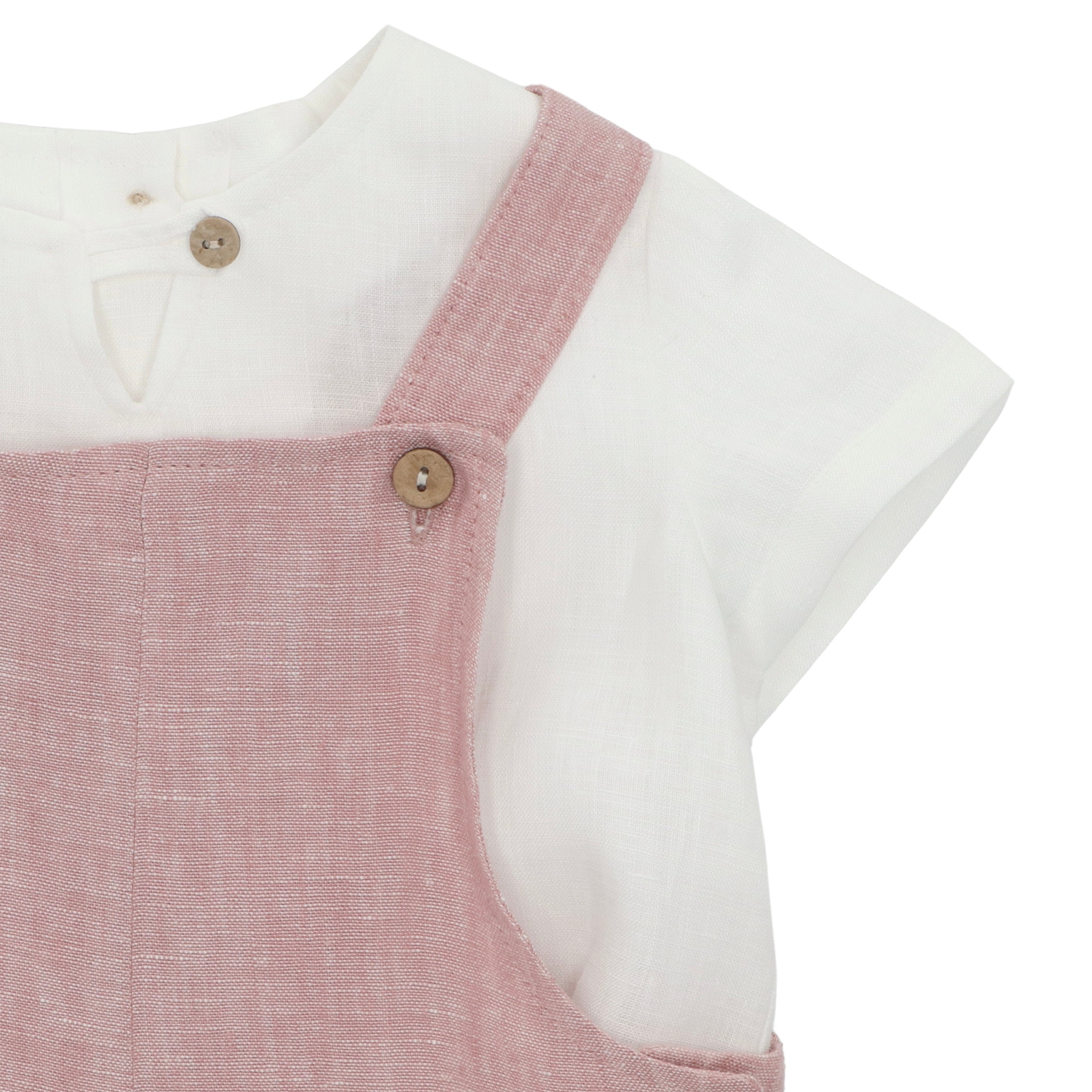 Conjunto Camisa y Peto Siena Bebé