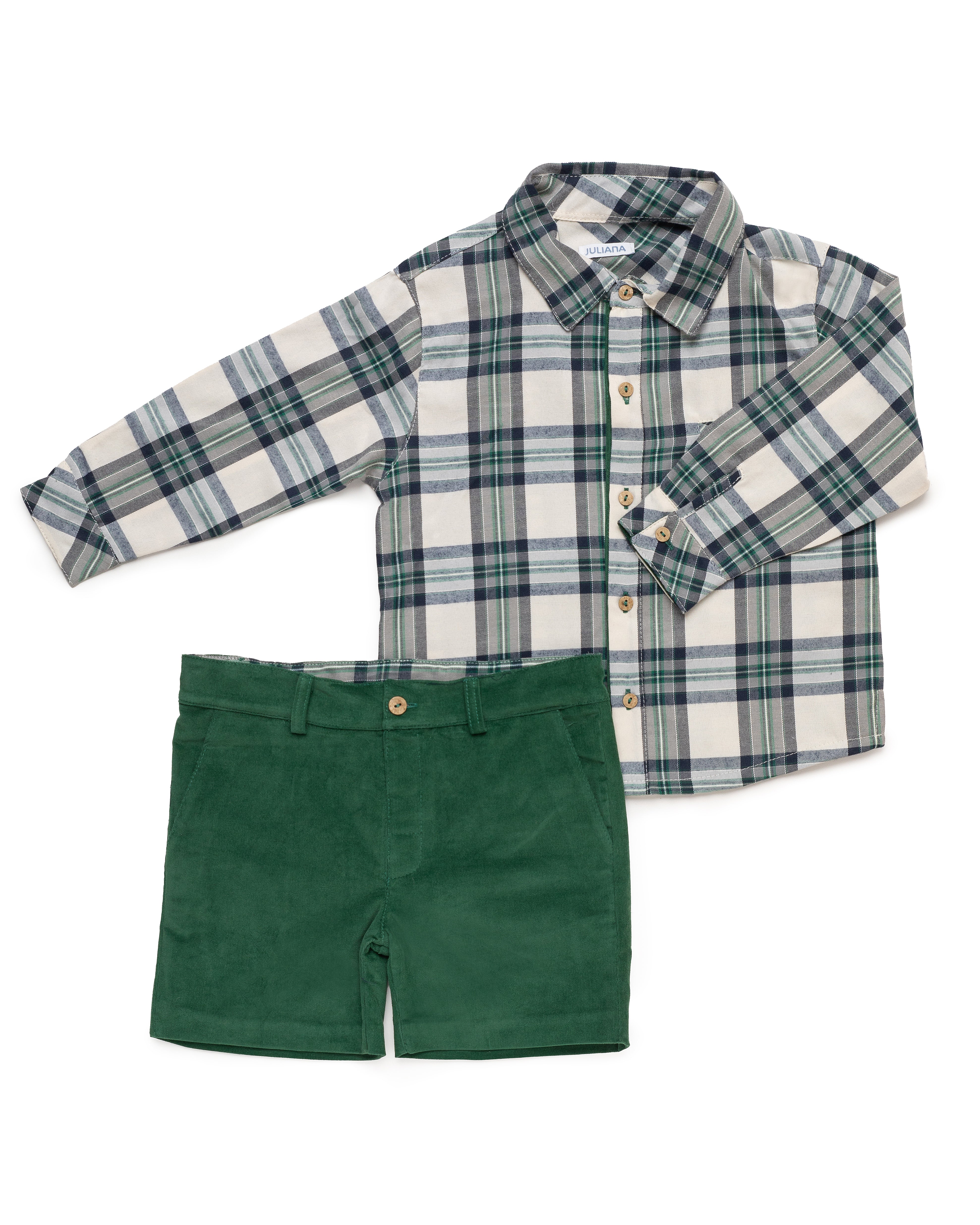 Conjunto Camisa y Short Sinfonía Niño