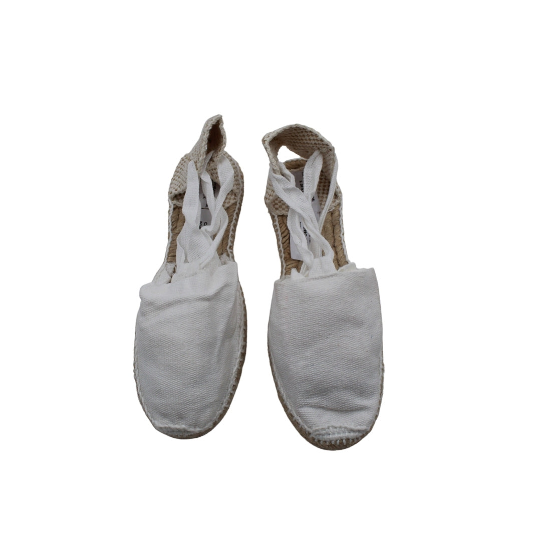 Alpargatas con cordones Blanco
