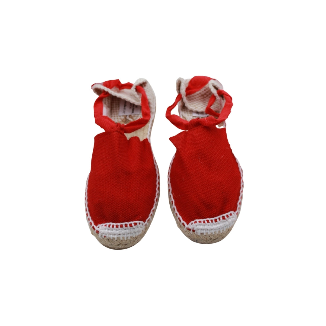 Alpargatas con Cordones Rojo