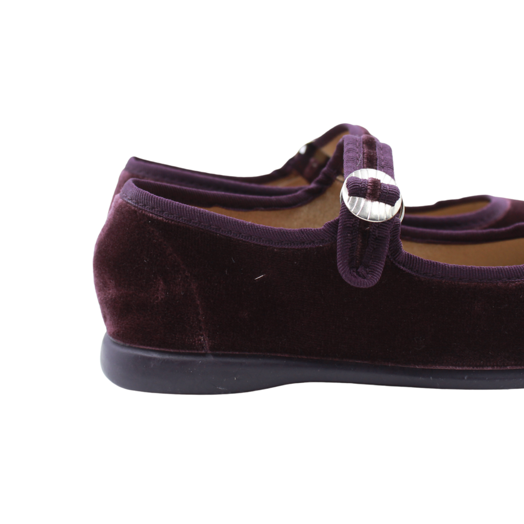 Mercedita de Terciopelo Morado