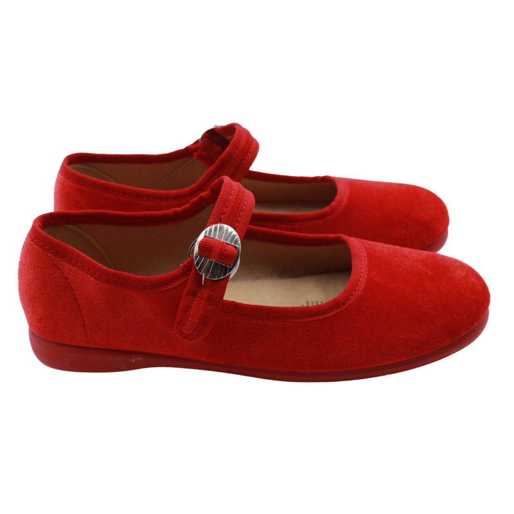 Mercedita de Terciopelo Rojo