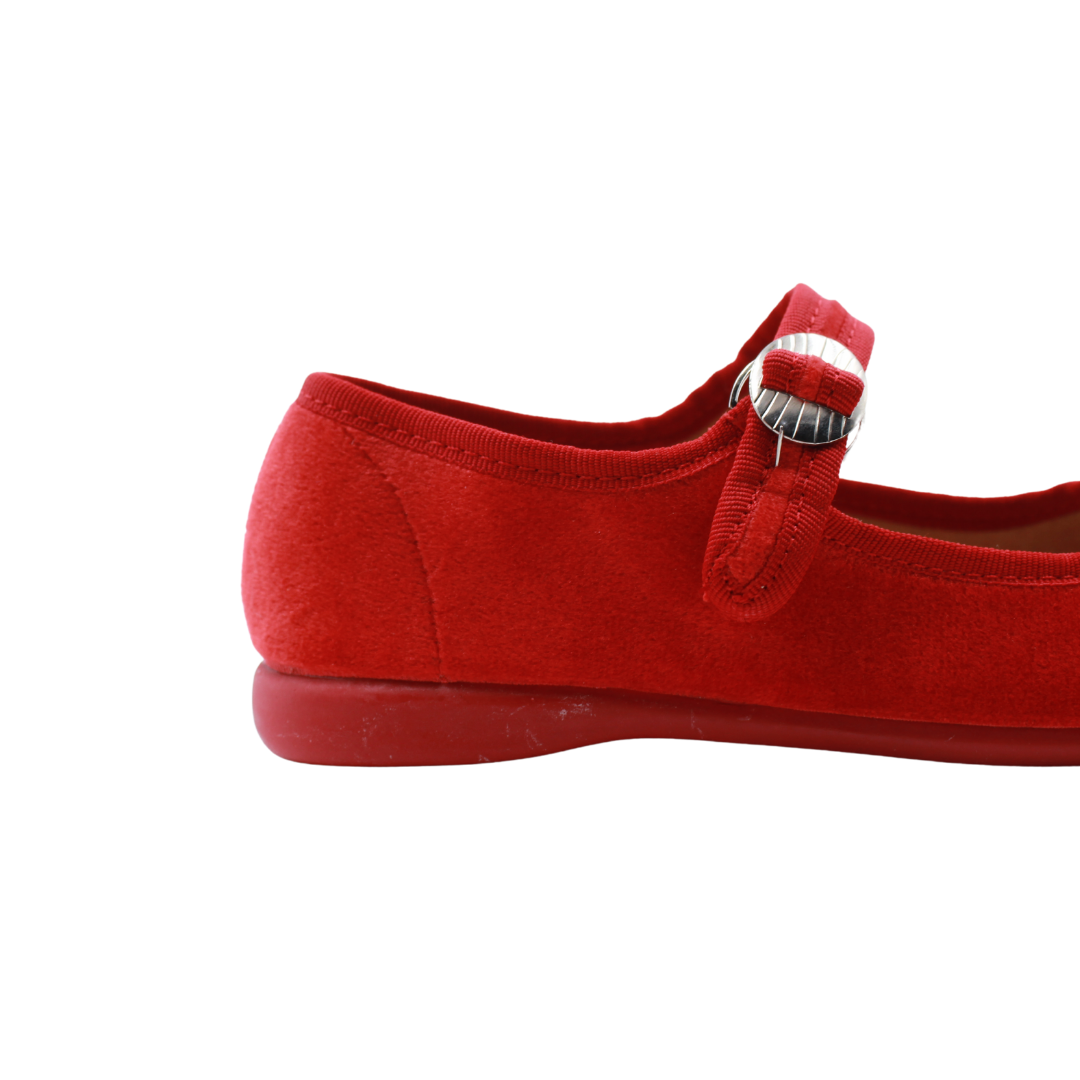 Mercedita de Terciopelo Rojo