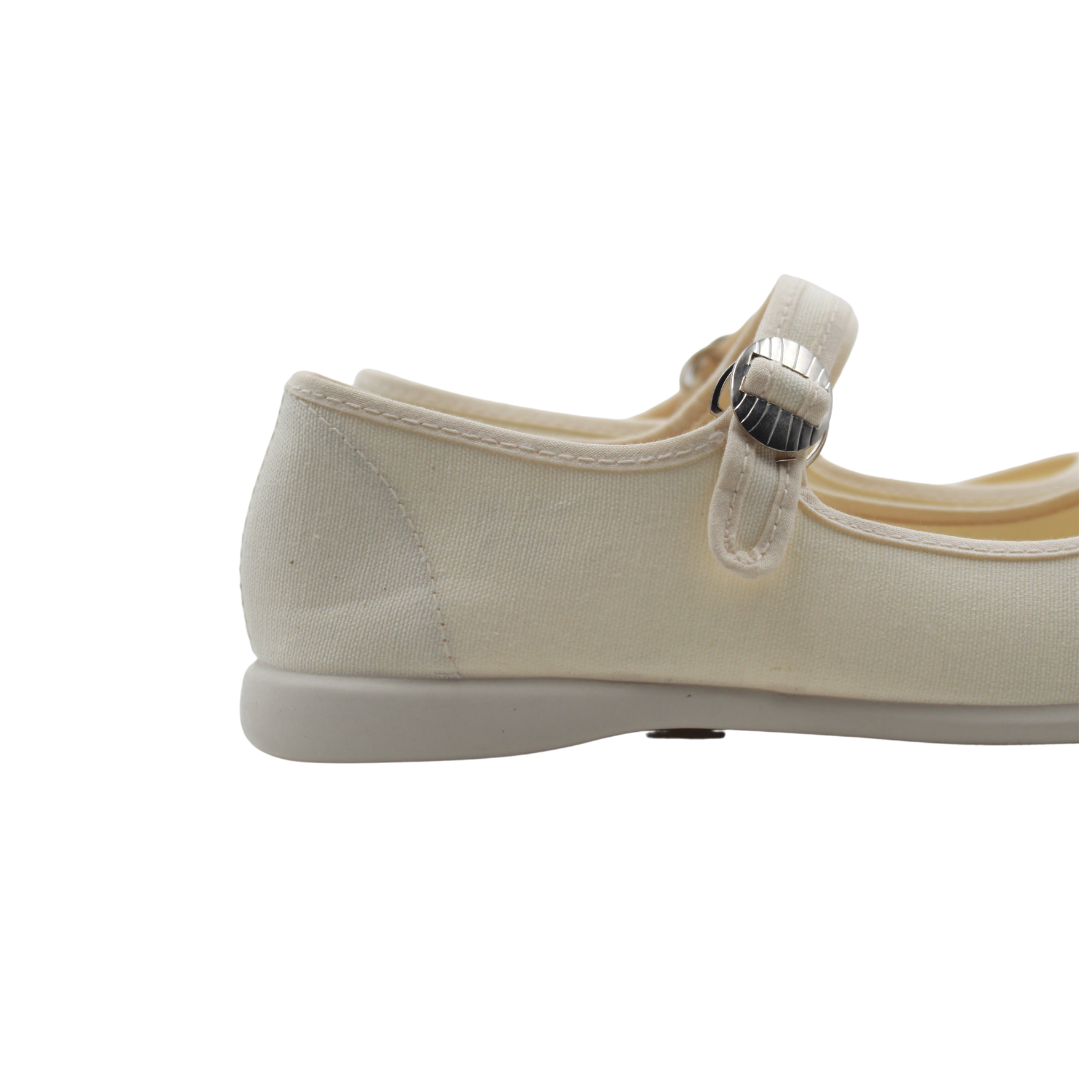 Mercedita de Lona Beige