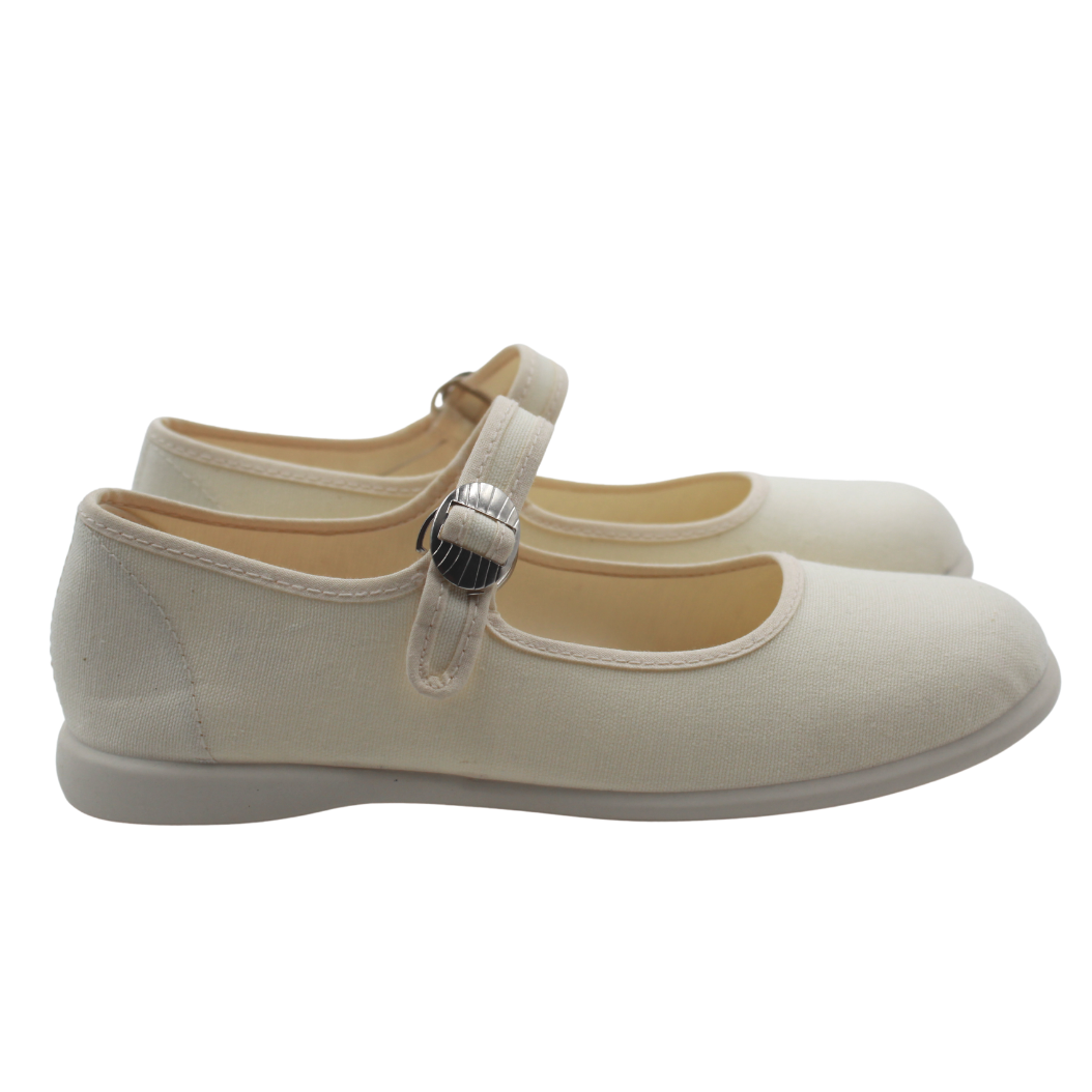 Mercedita de Lona Beige