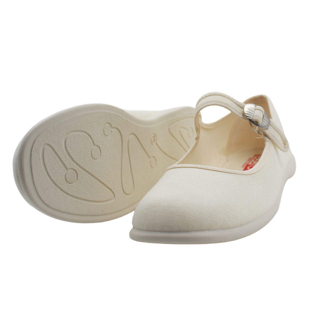 Mercedita de Lona Beige