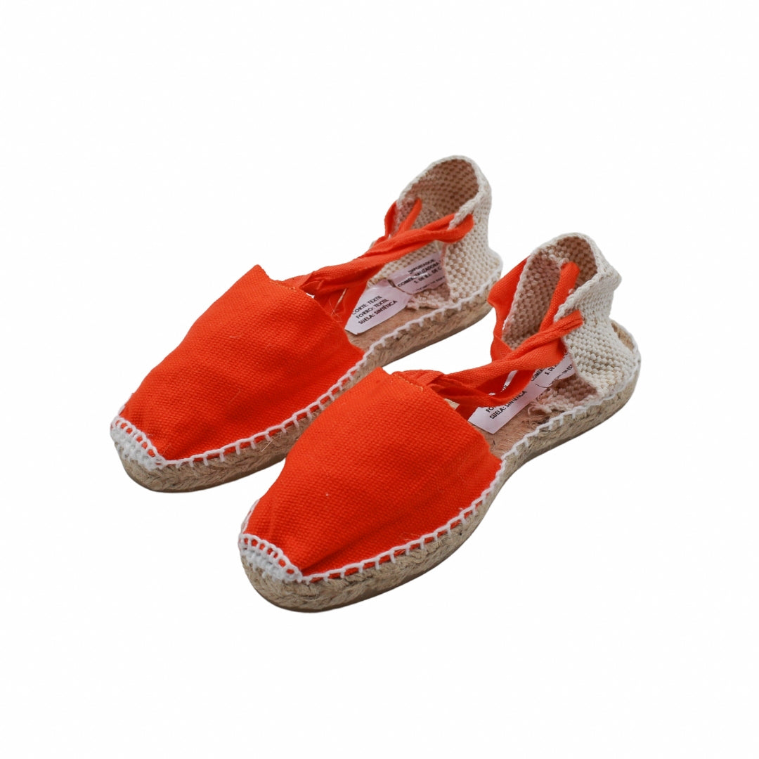 Alpargatas con cordones Naranja