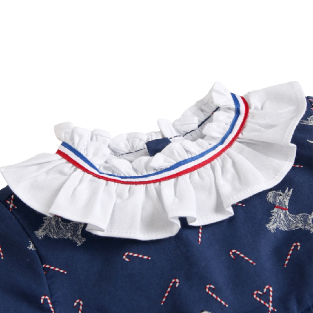 Vestido Perritos Niña