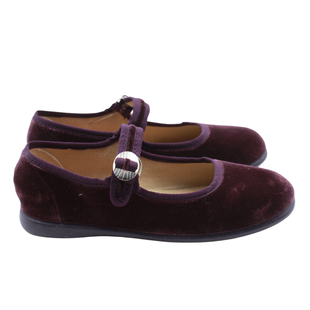 Mercedita de Terciopelo Morado