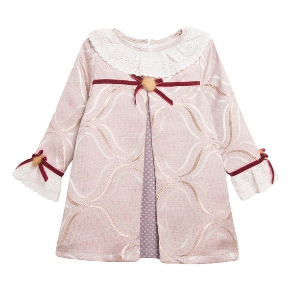 Vestido Rosa Pompon Camel Niña