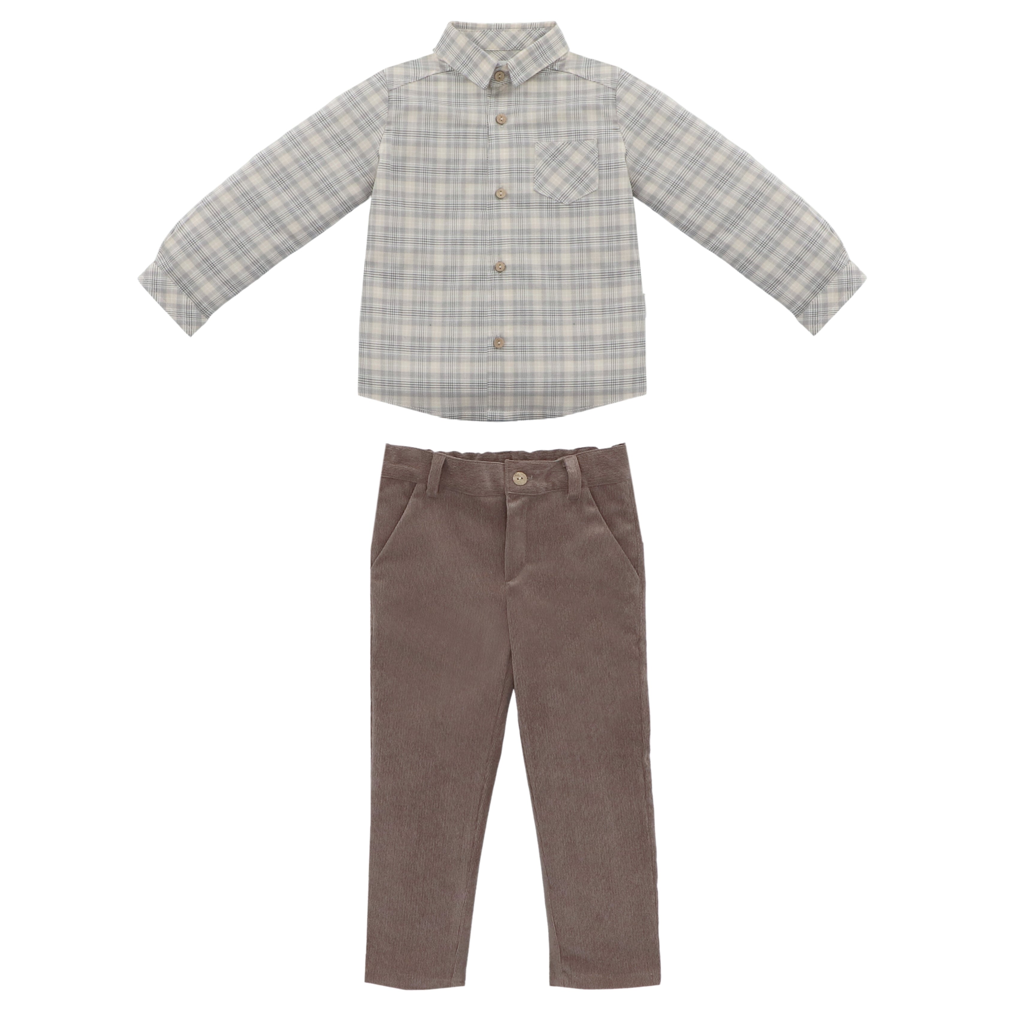 Conjunto Camisa y Pantalón Sabbia Niño