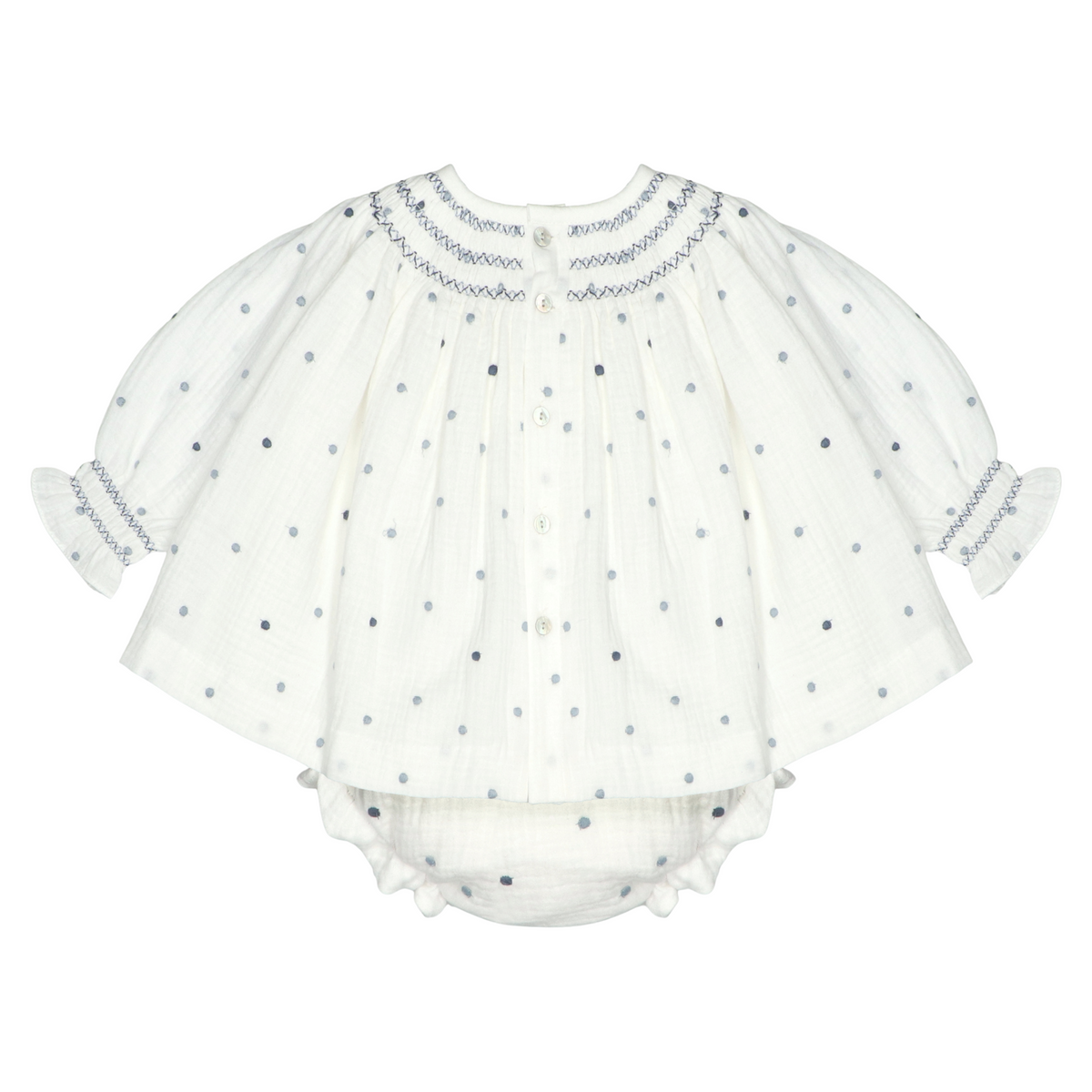 Pre Order Vestido y Braga Riosa Niña