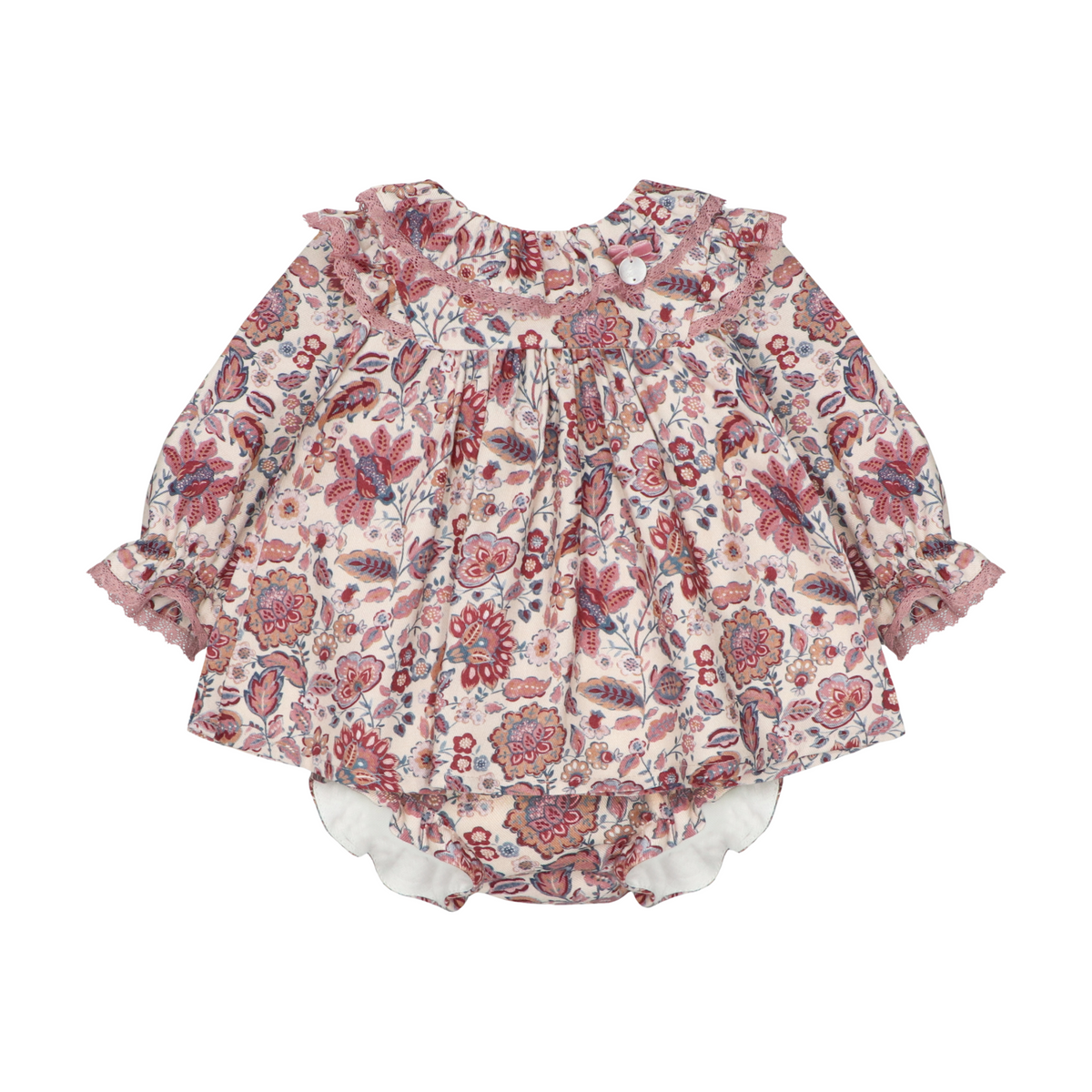Pre Order Vestido y Braga Ibias Bebé