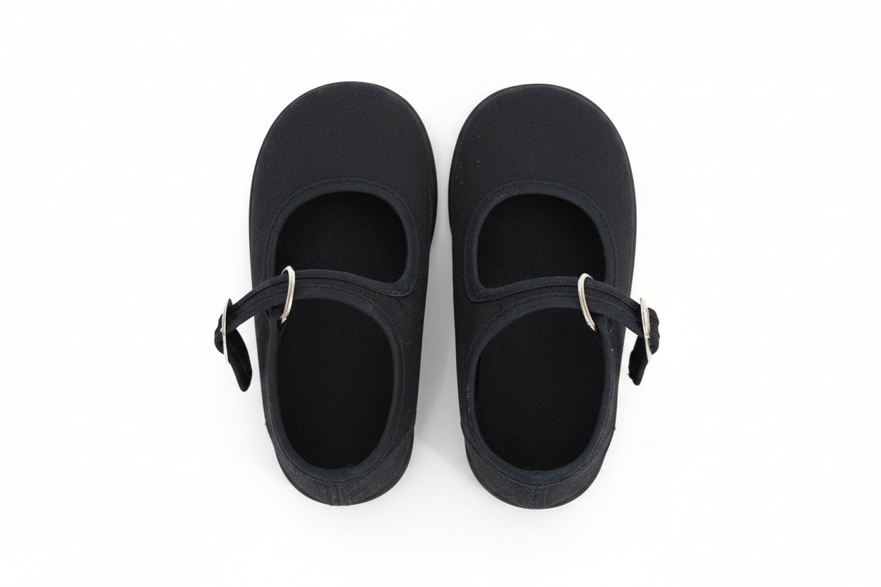 Mercedita de Lona Negro