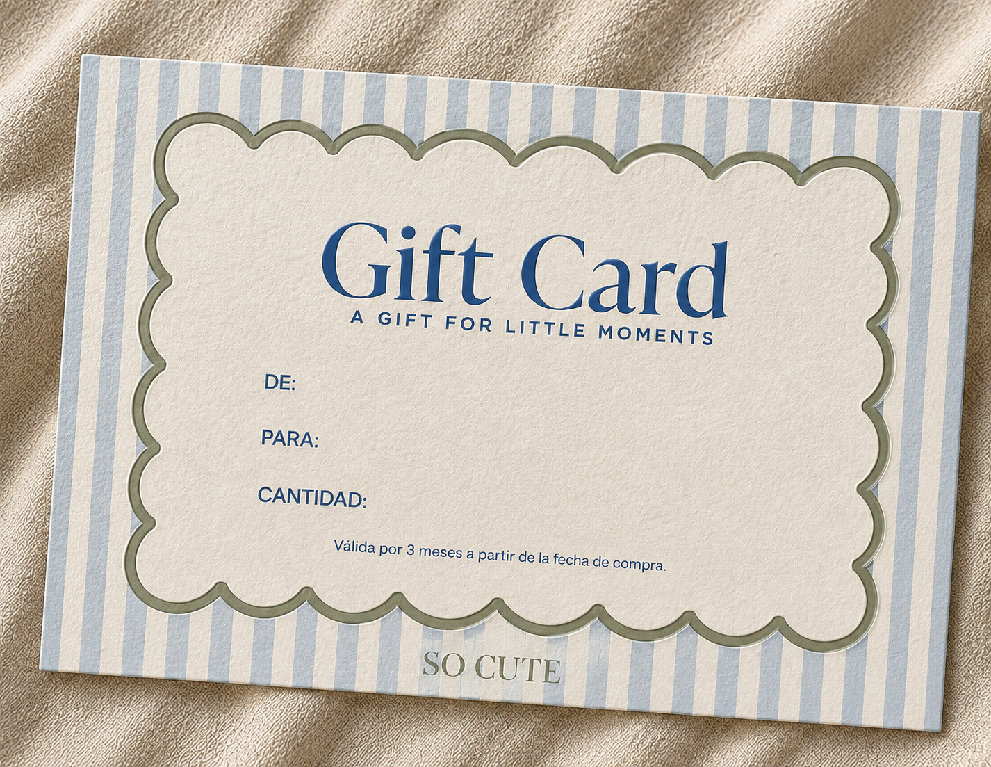 Tarjeta de Regalo