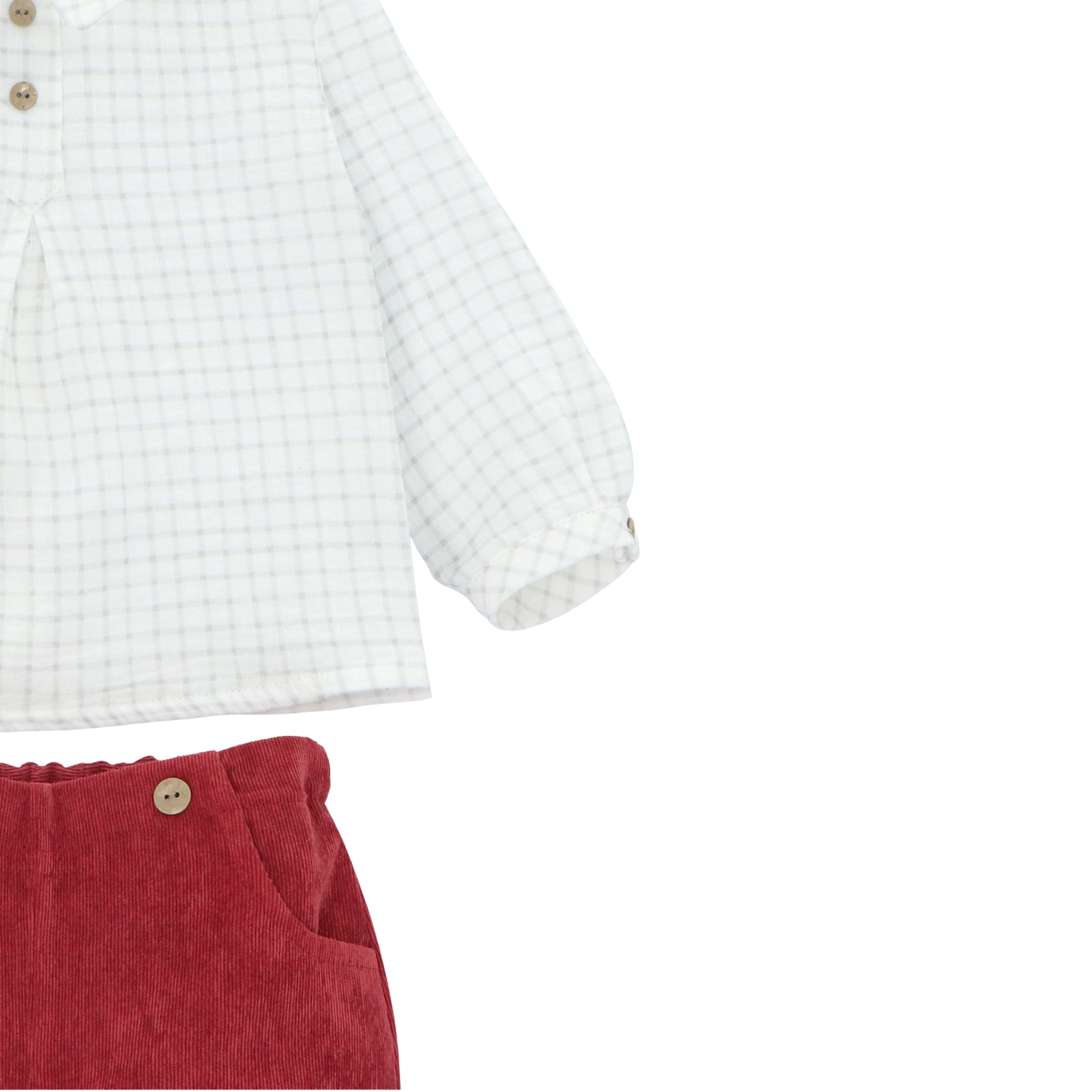 Conjunto Bombacho Cambridge Bebé