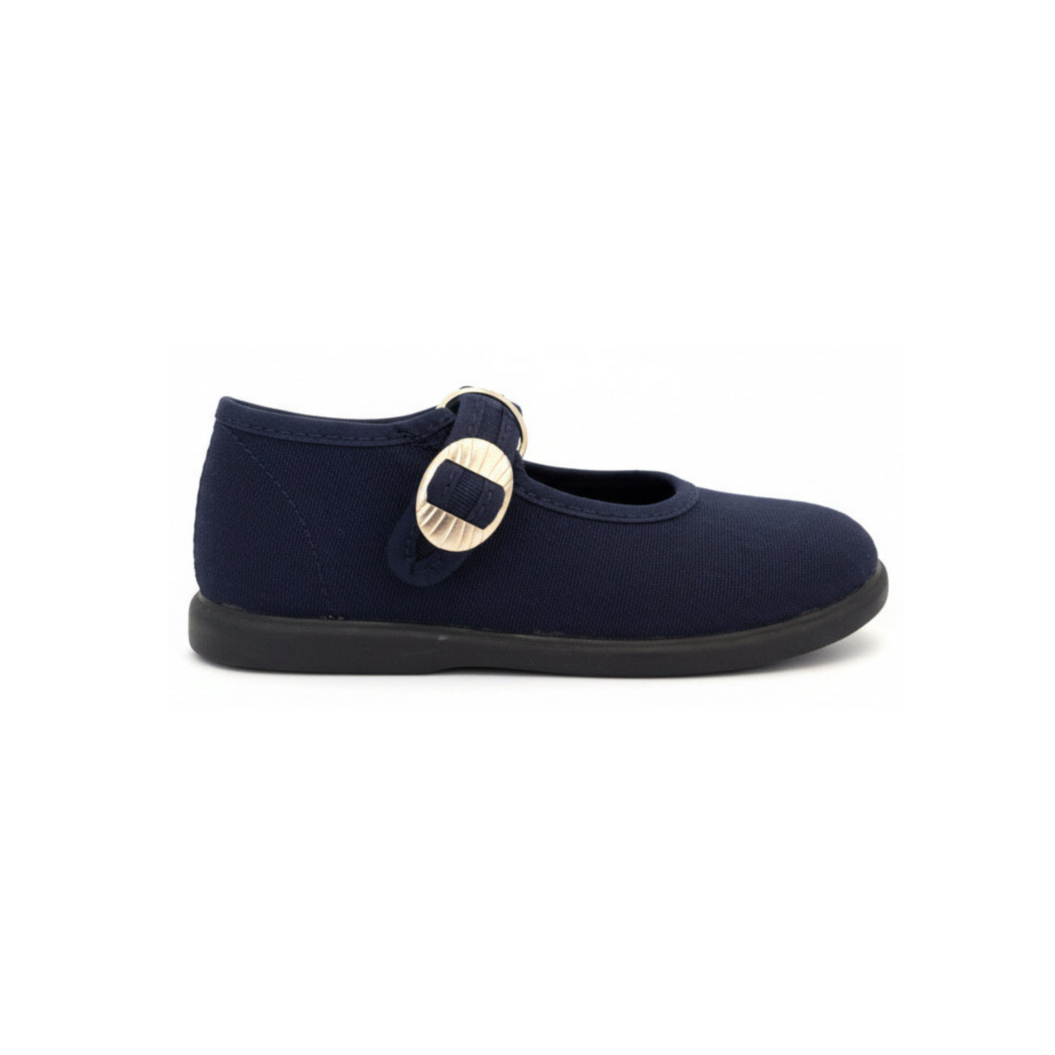 Navy Canvas Mary Jane