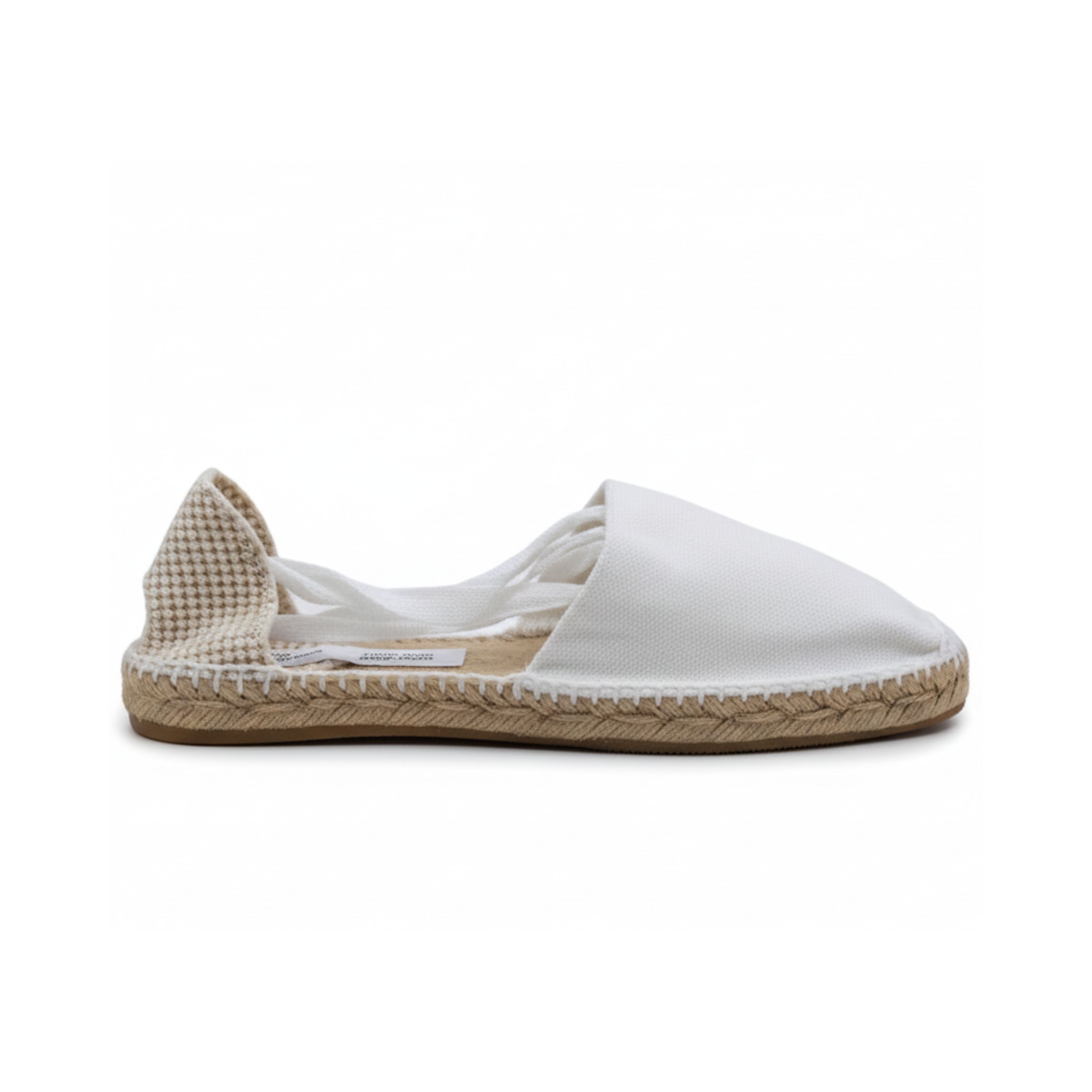 Alpargatas con cordones Blanco