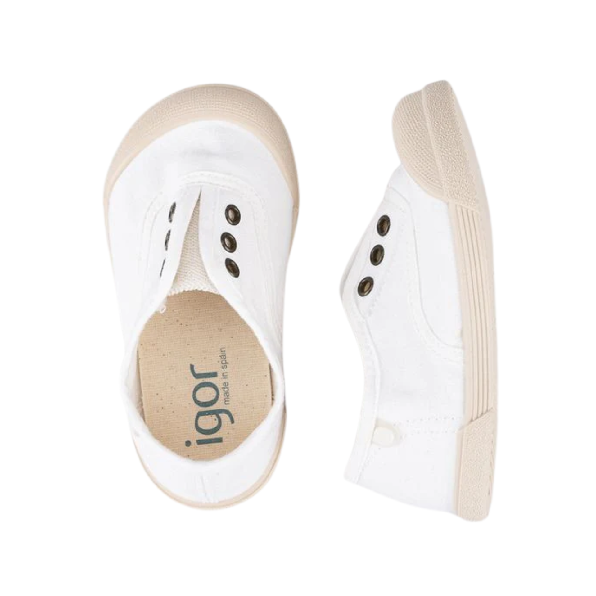 Pre-Order Bambas Elástico Blanco