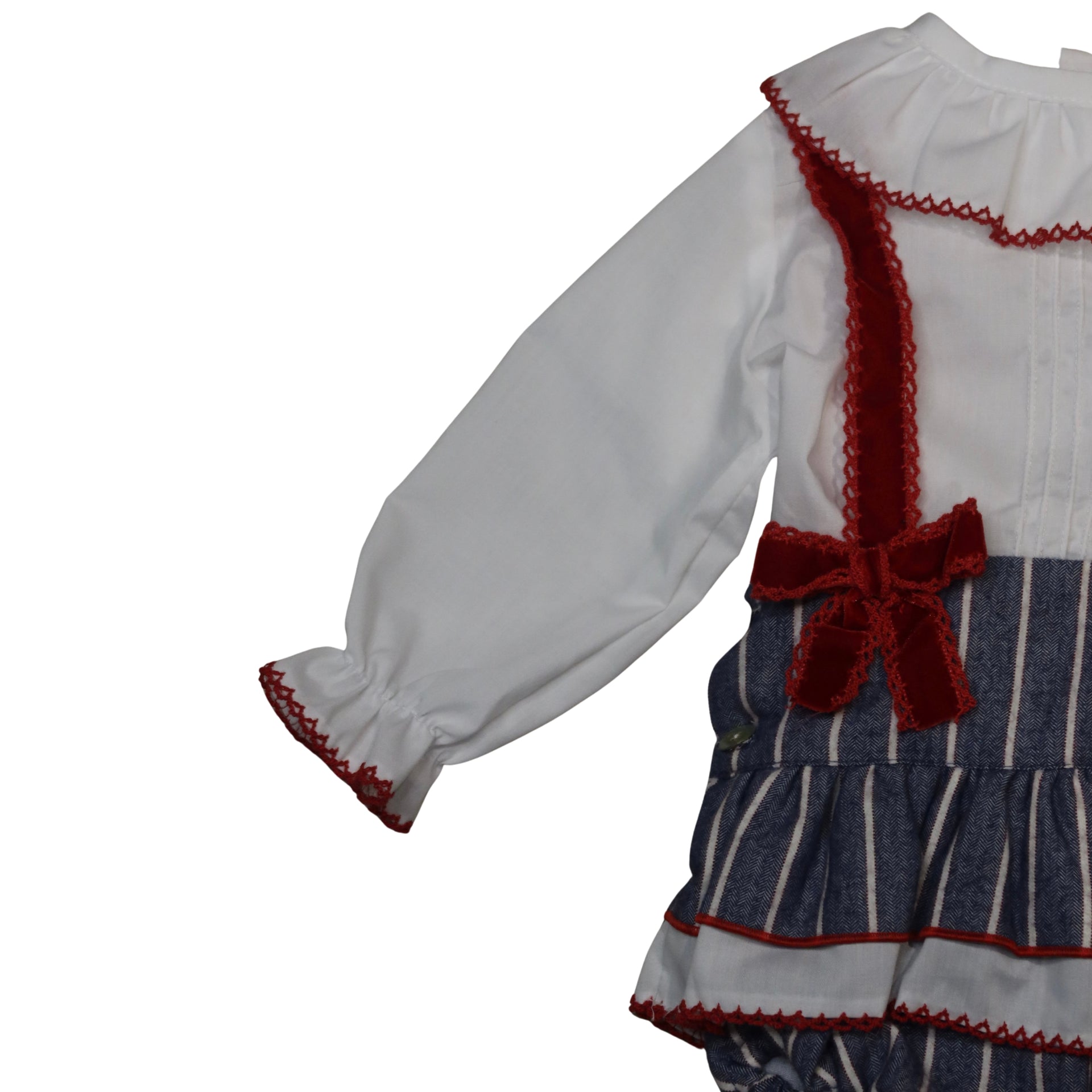 Baby Mist Blouse and Dungarees