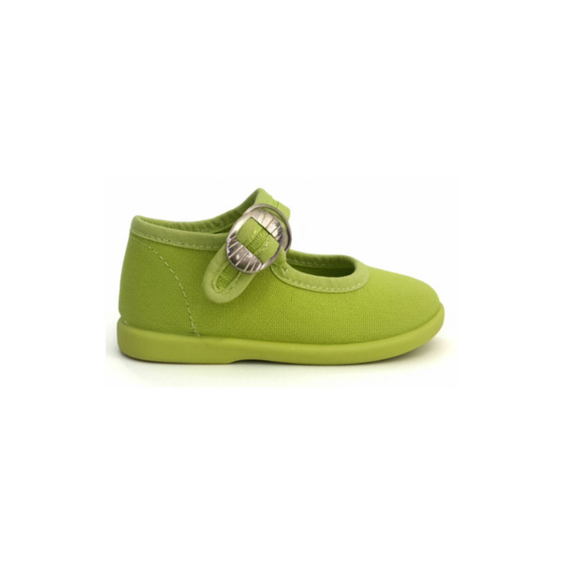 Pistachio Canvas Mary Jane