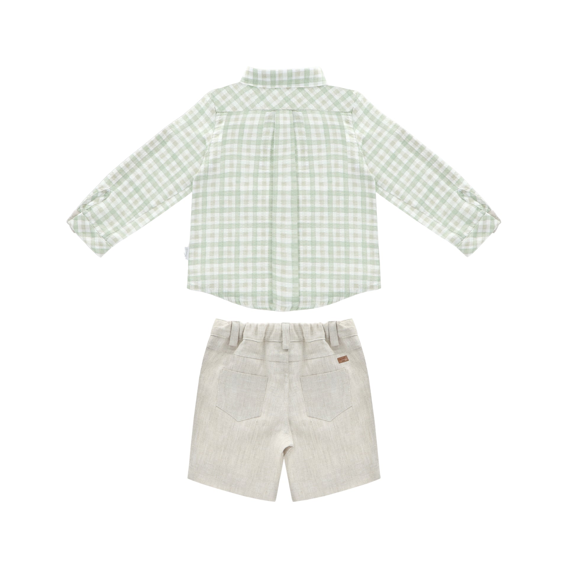 Palmi Boy's Shirt and Shorts Set