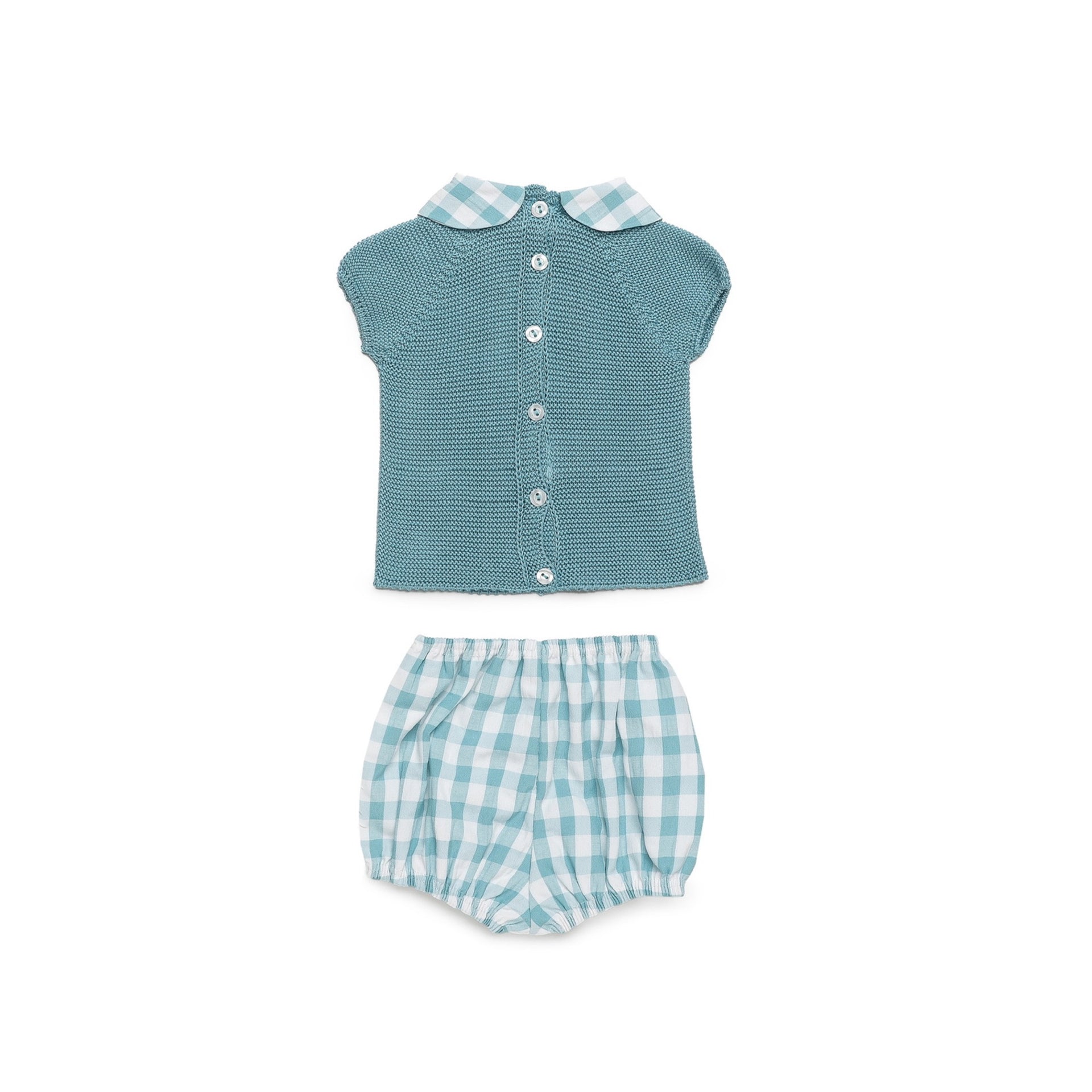 Conjunto Bombacho Eucalipto Bebé