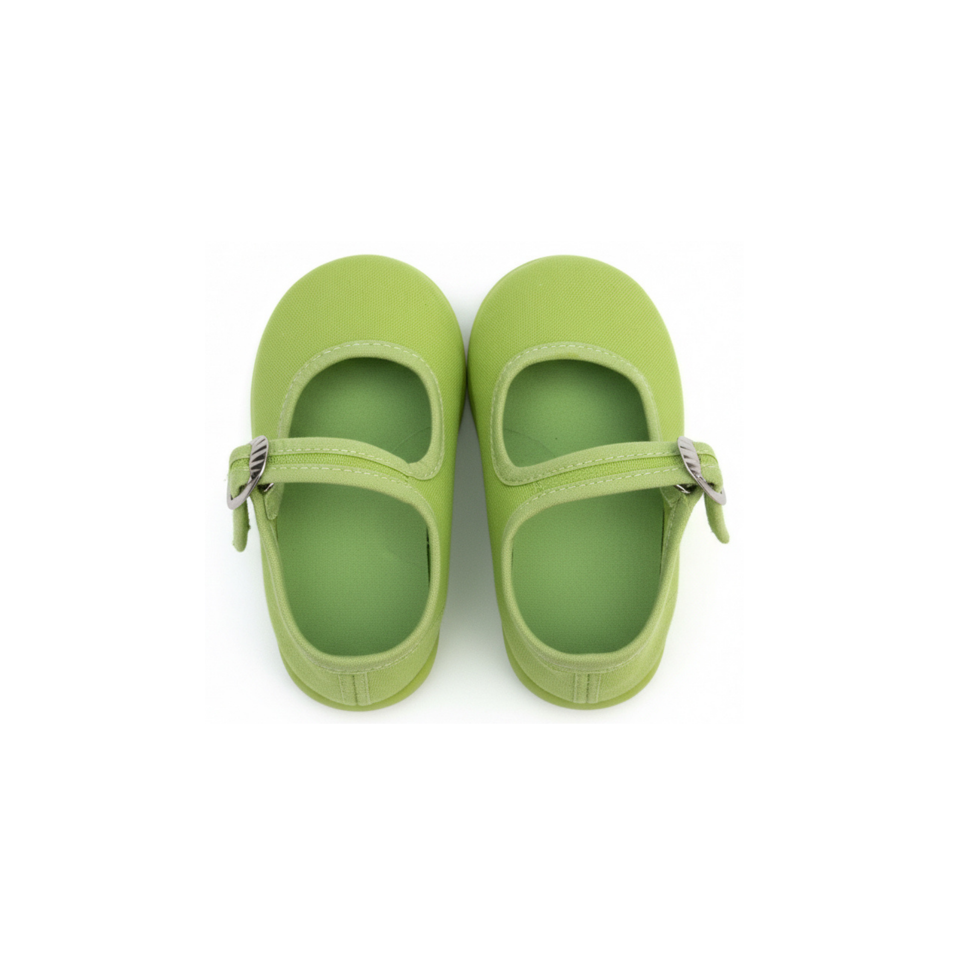 Pistachio Canvas Mary Jane