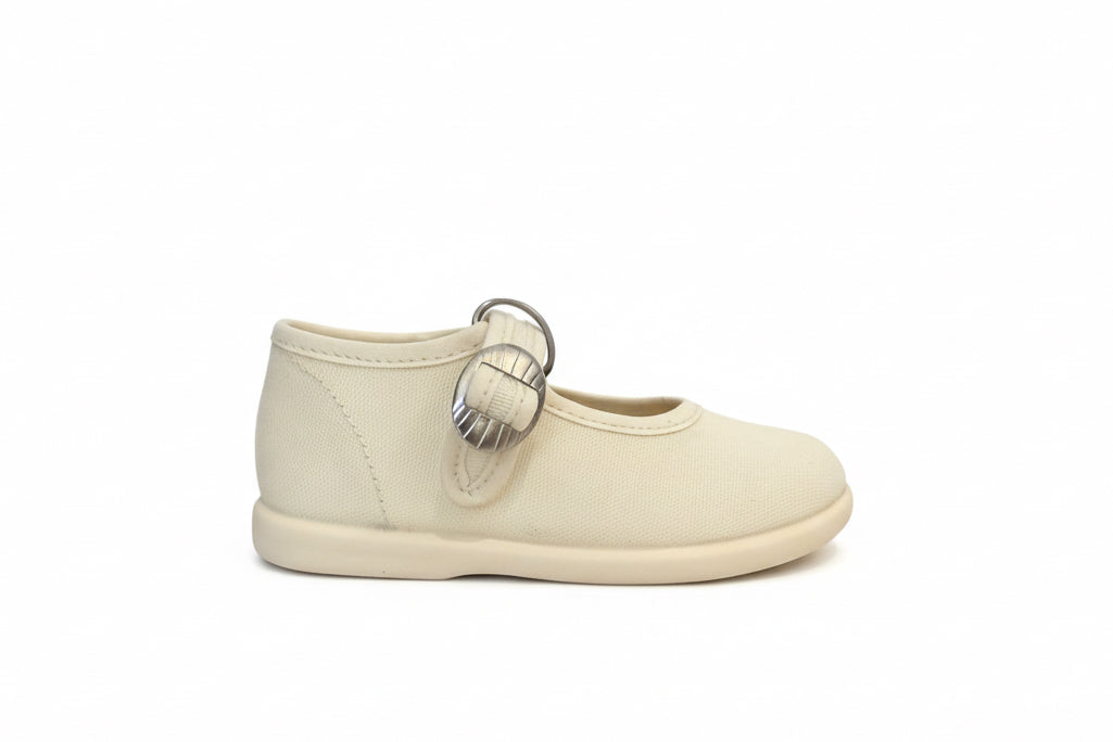 Mercedita de Lona Beige