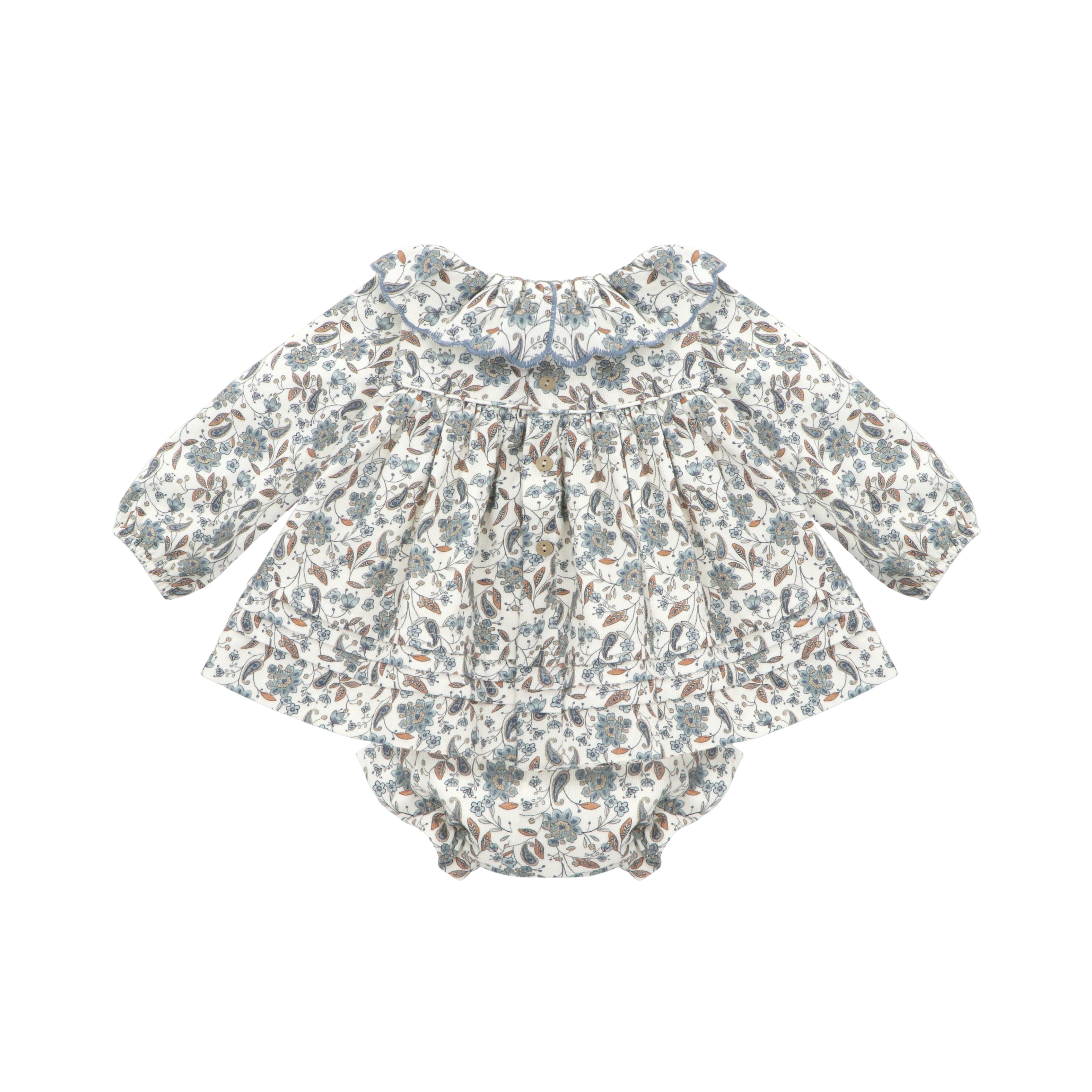 Vestido y Braga Sheffield Bebé