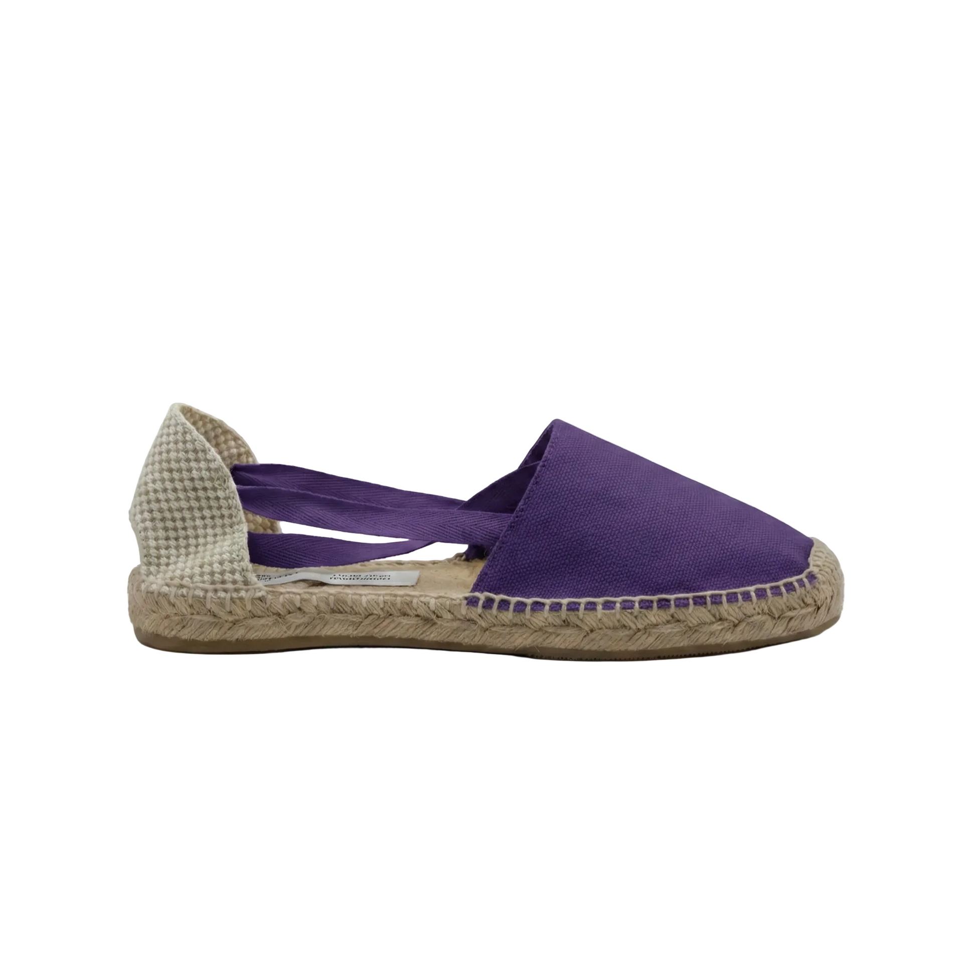 Alpargatas con cordones Morado Adulto