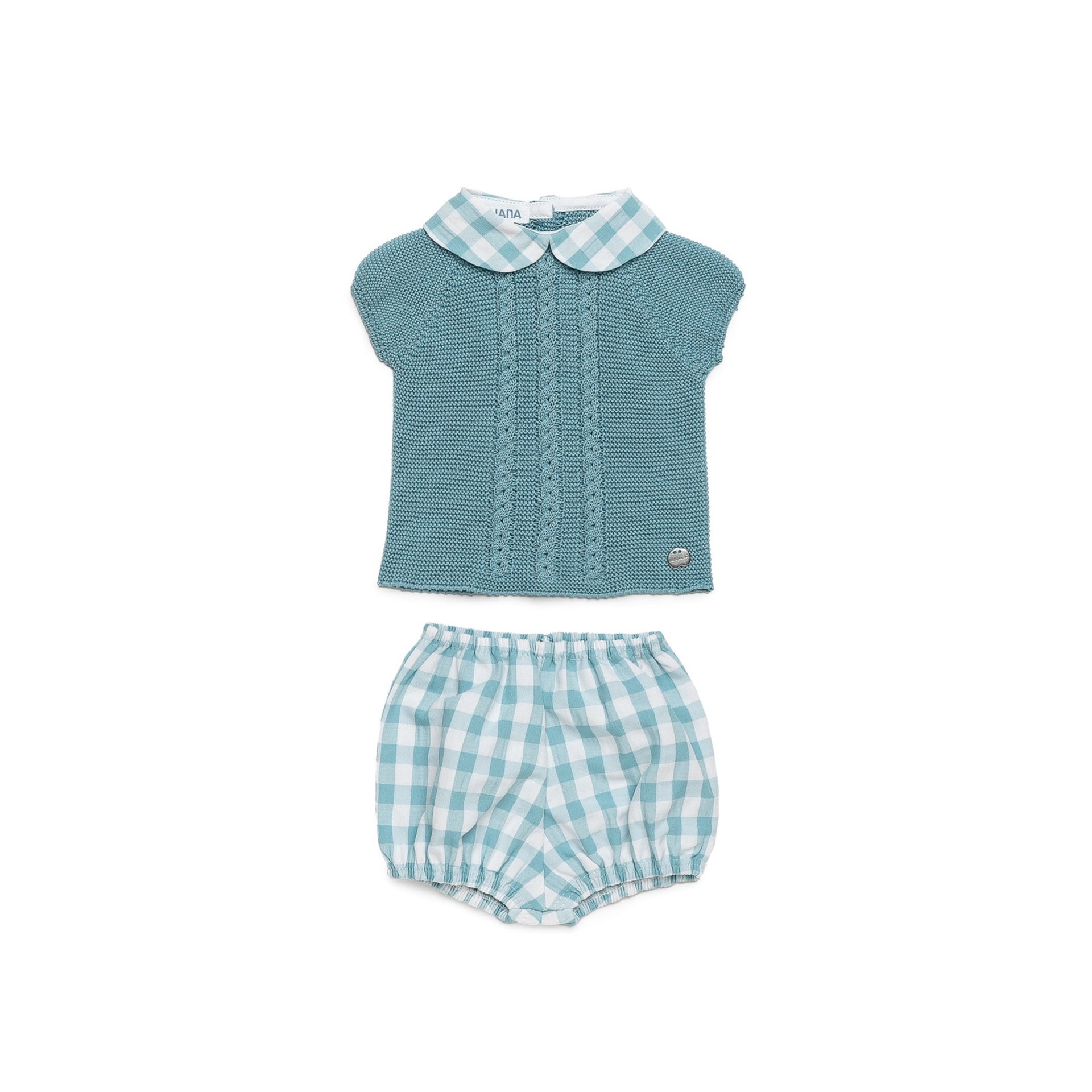 Conjunto Bombacho Eucalipto Bebé