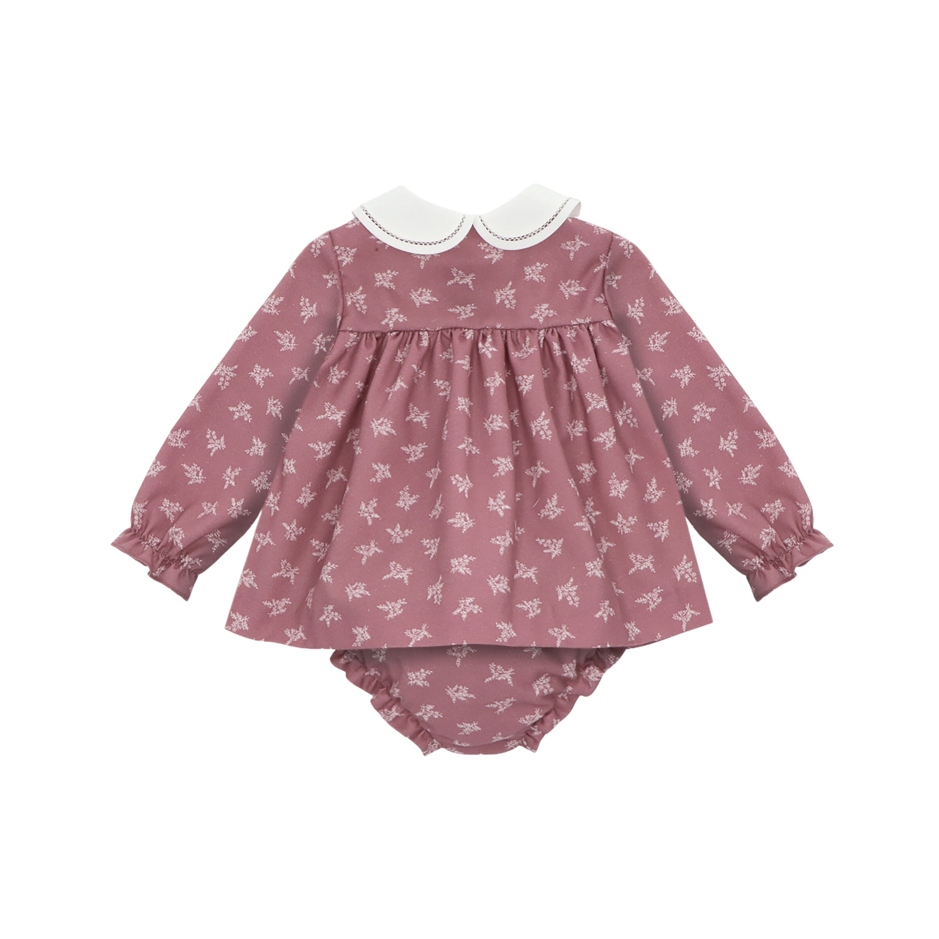 Plum Baby Dress and Panties
