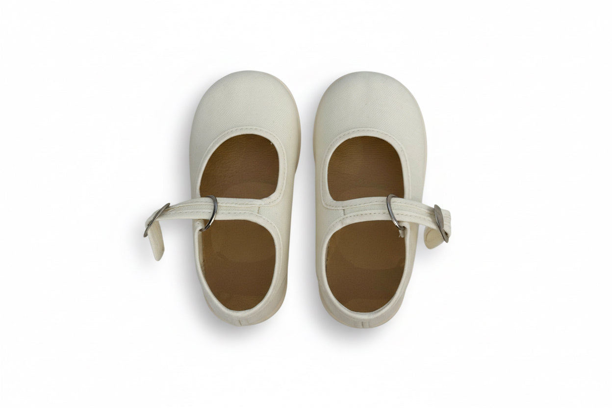 Mercedita de Lona Beige