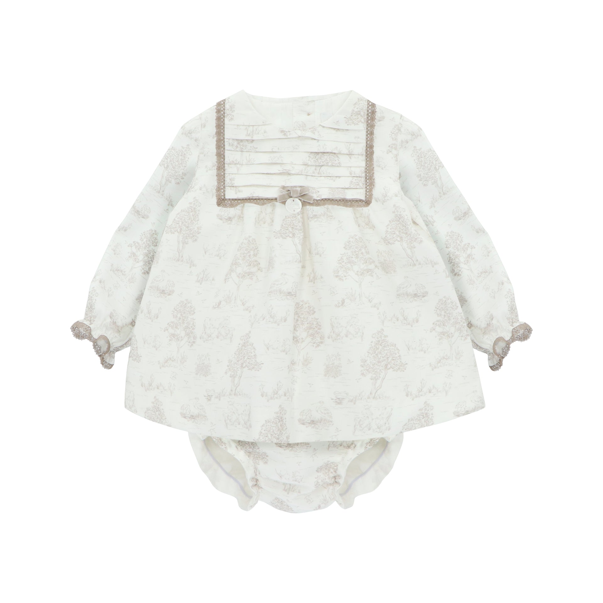 Newport Baby Dress and Bloomers