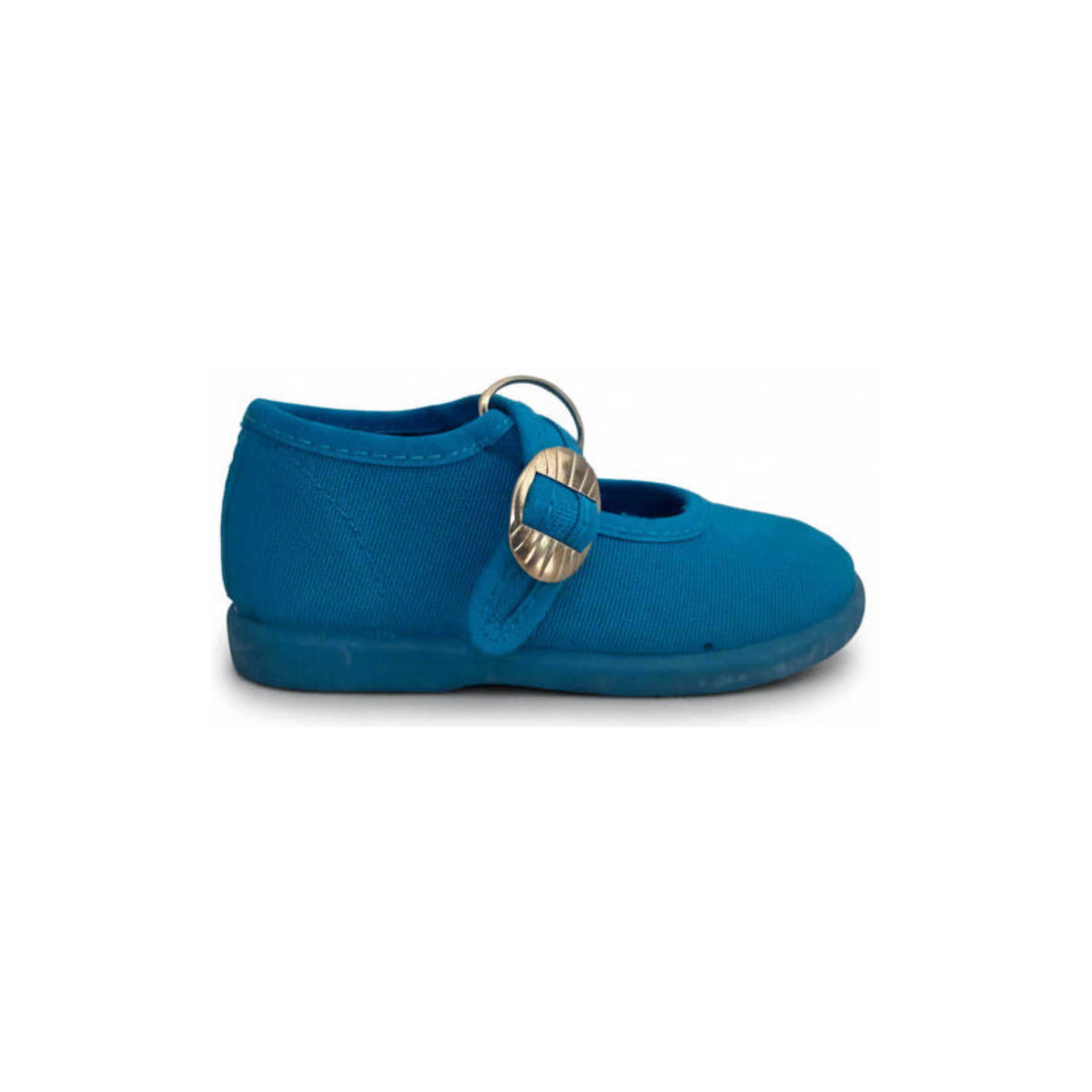 Turquoise Canvas Mary Jane