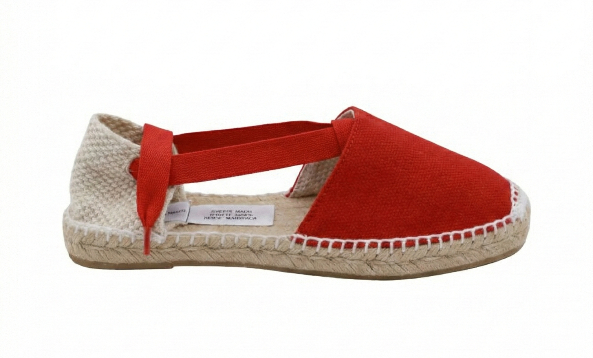 Alpargatas con Cordones Rojo