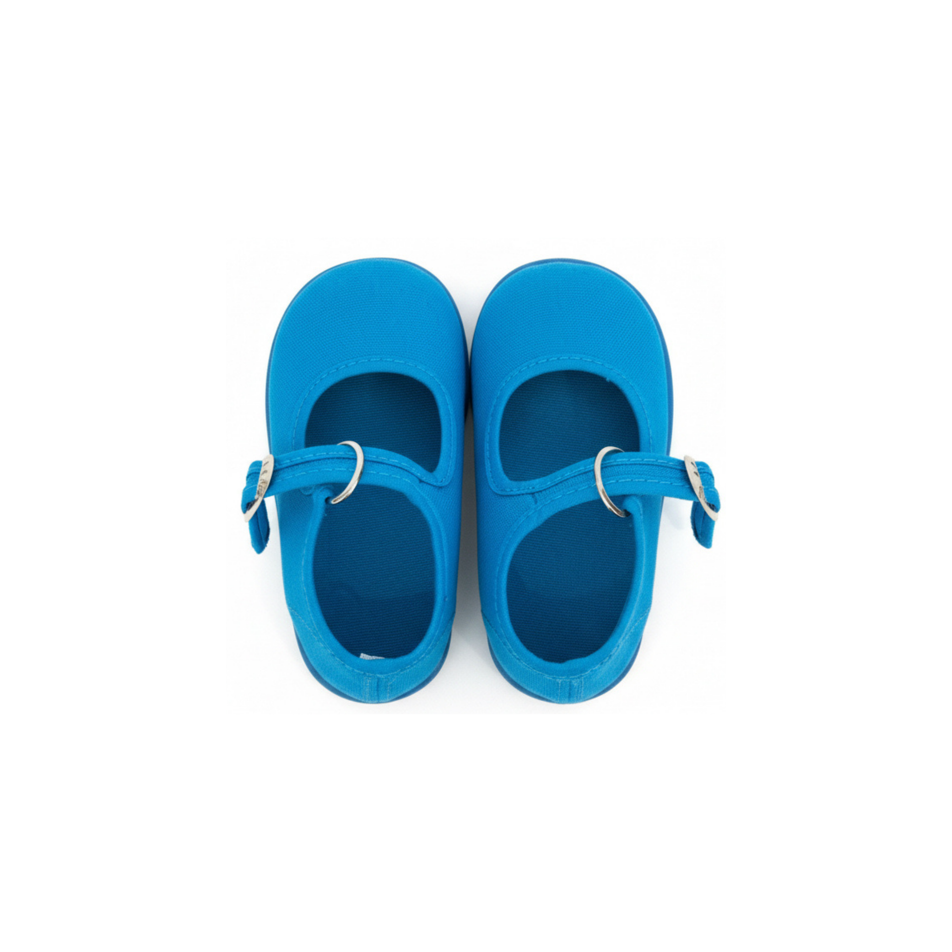 Turquoise Canvas Mary Jane