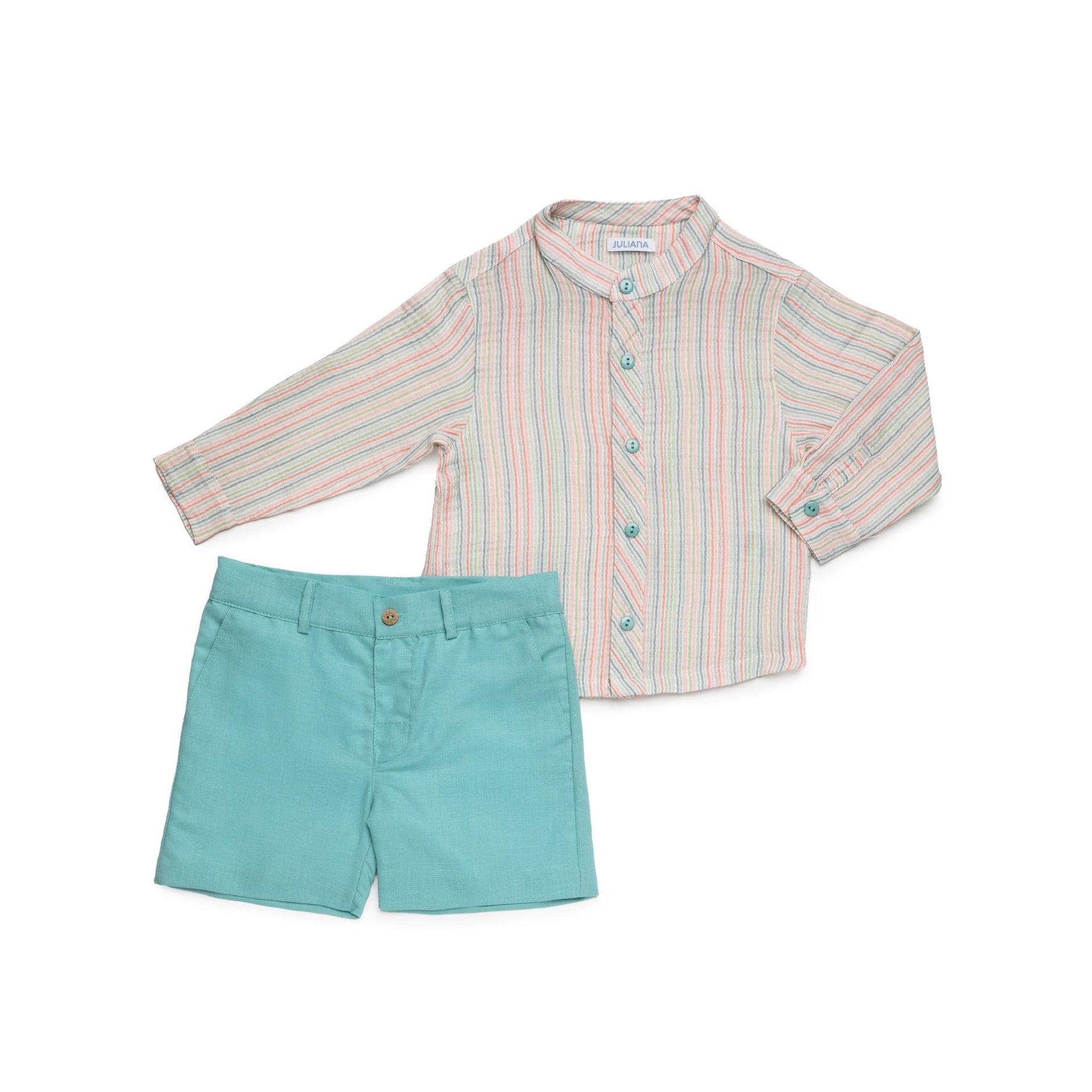 Camisa y Short Helado Niño