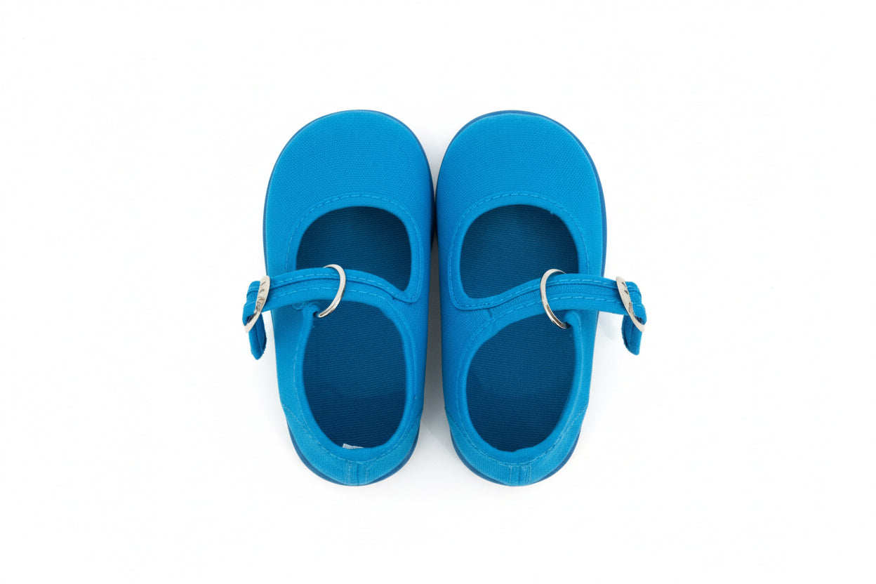 Mercedita de Lona Turquesa