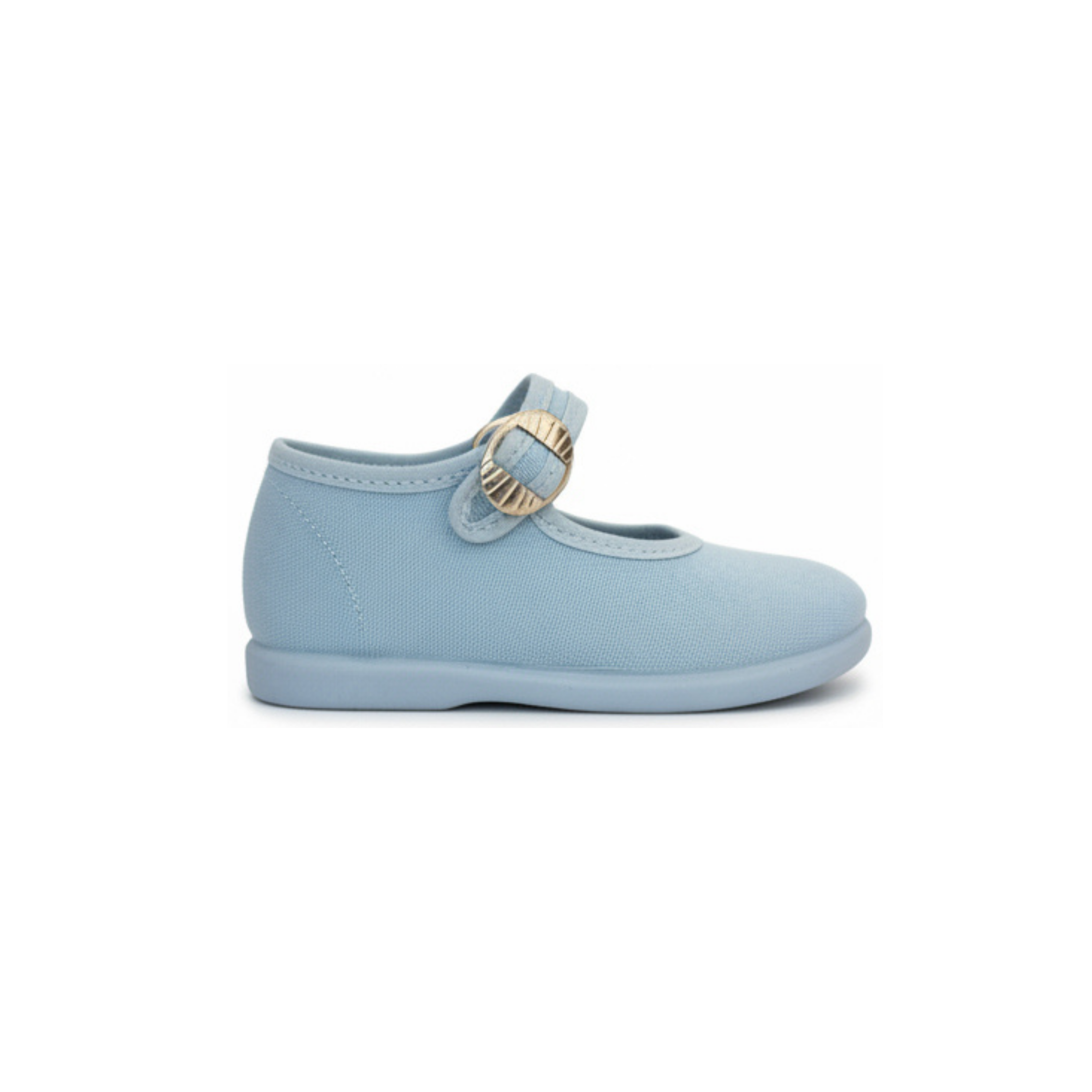 Light Blue Canvas Mary Jane