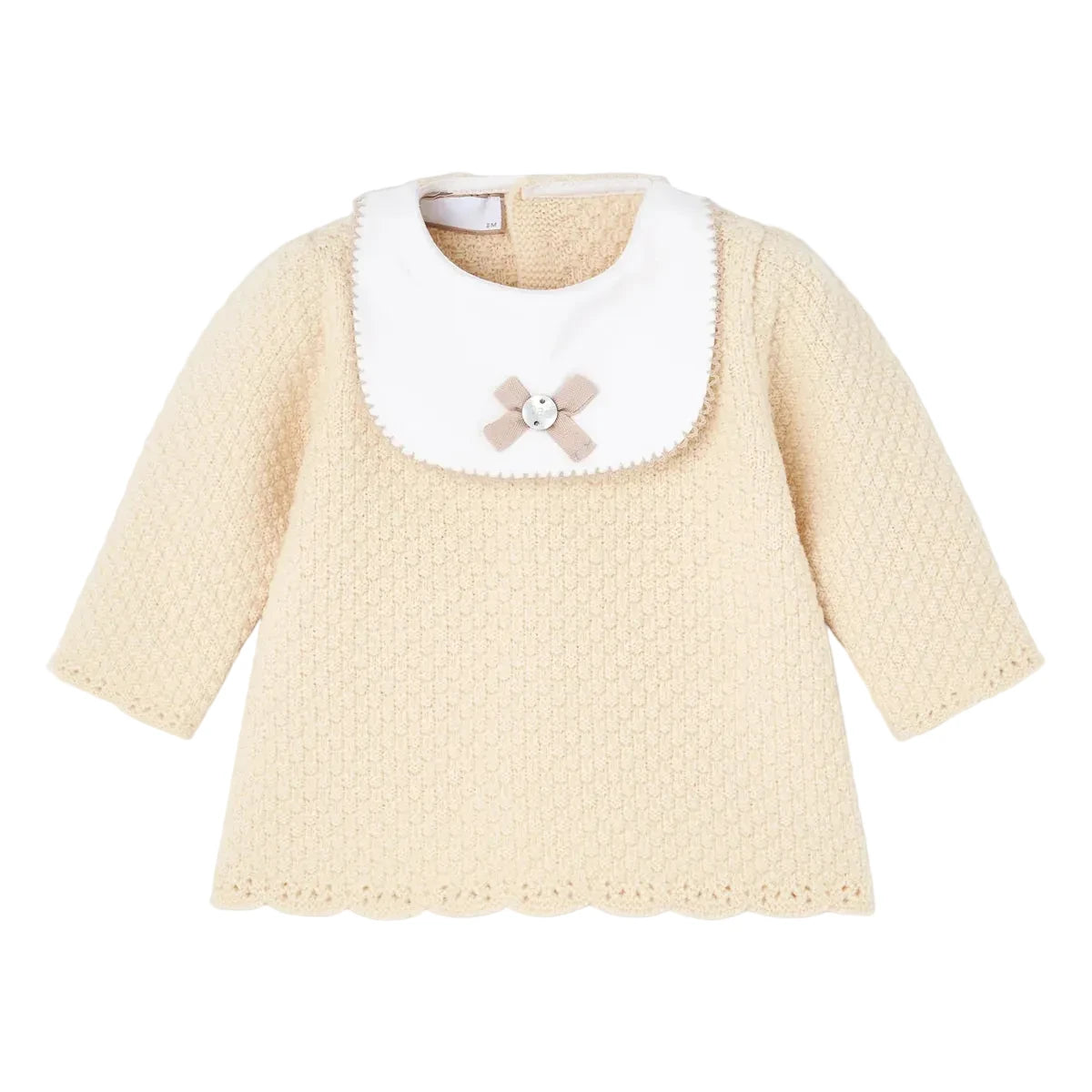 Conjunto Polaina Amarillo Cuello Bebé