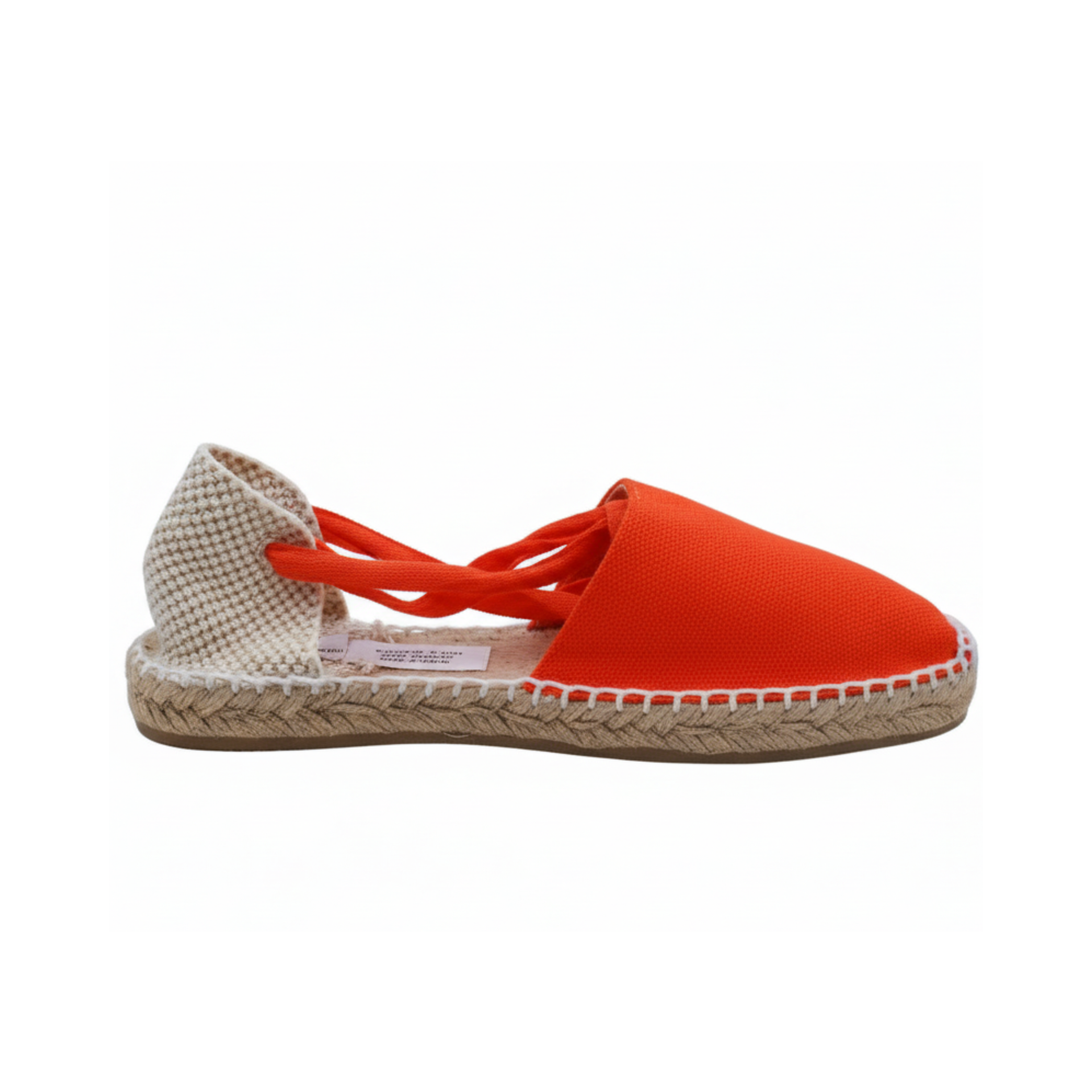 Alpargatas con cordones Naranja Adulto